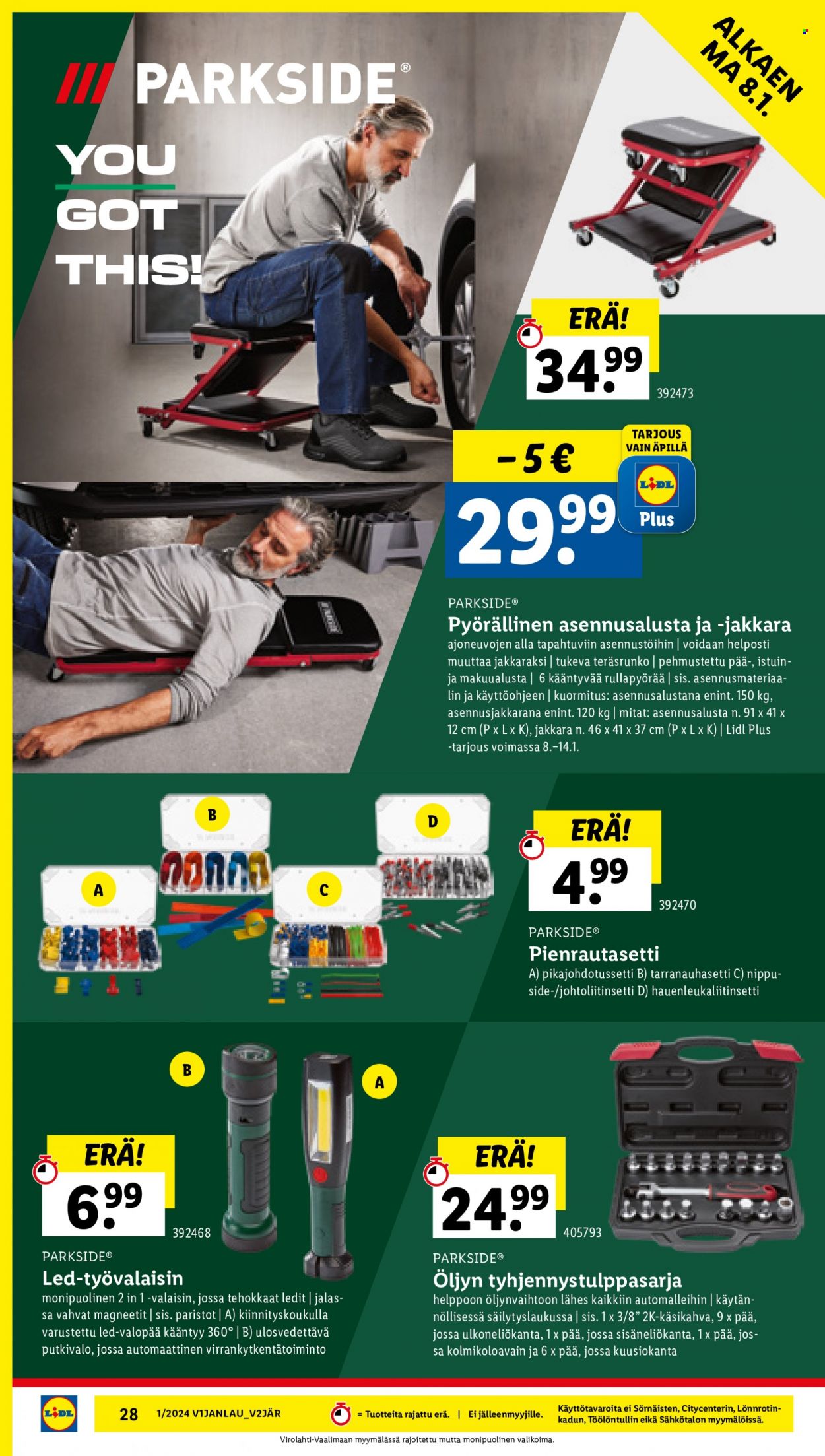 Lidl tarjoukset - 04.01.2024 - 10.01.2024. Sivu 32