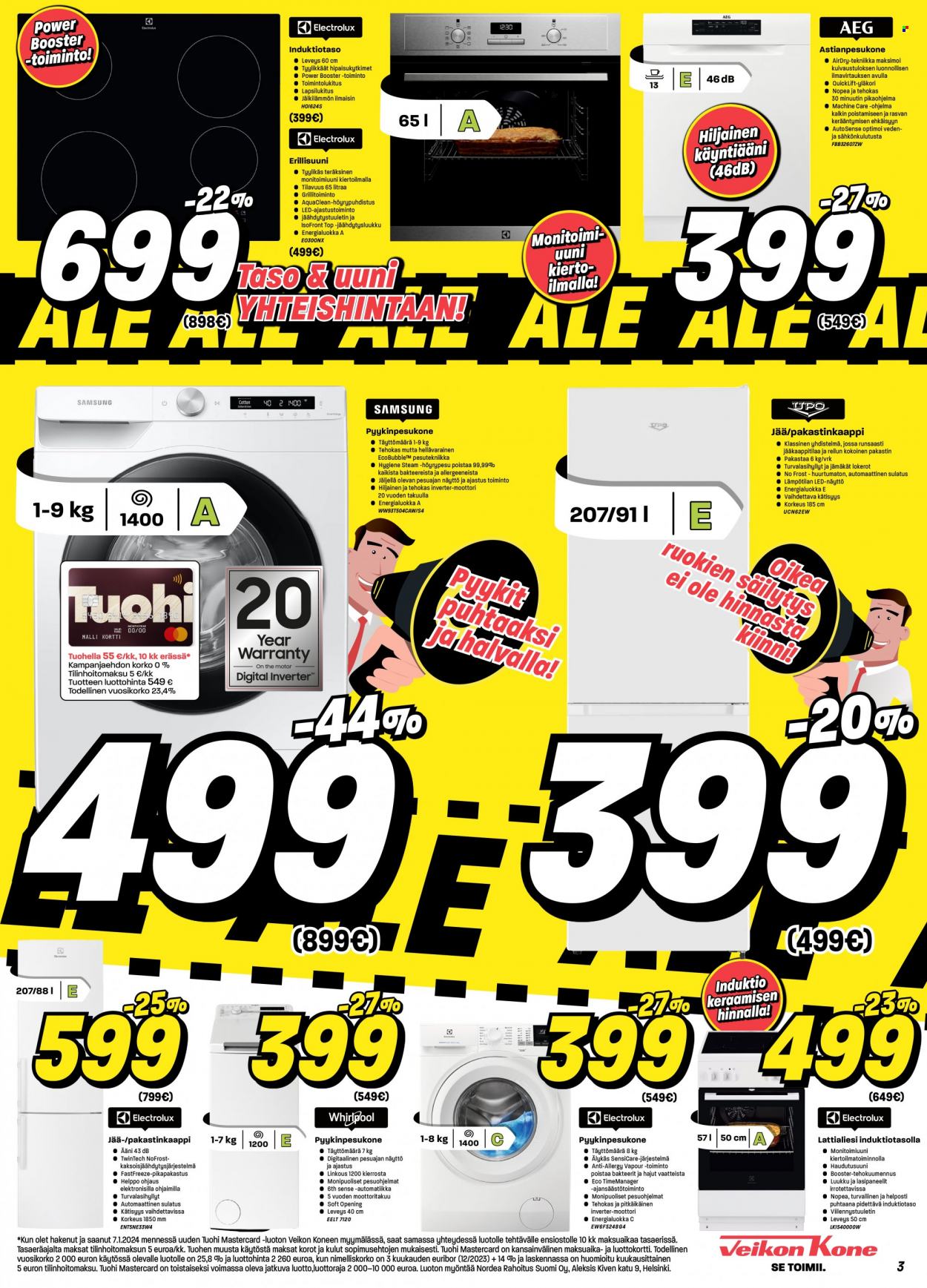 Veikon Kone tarjoukset - 01.01.2024 - 07.01.2024. Sivu 3