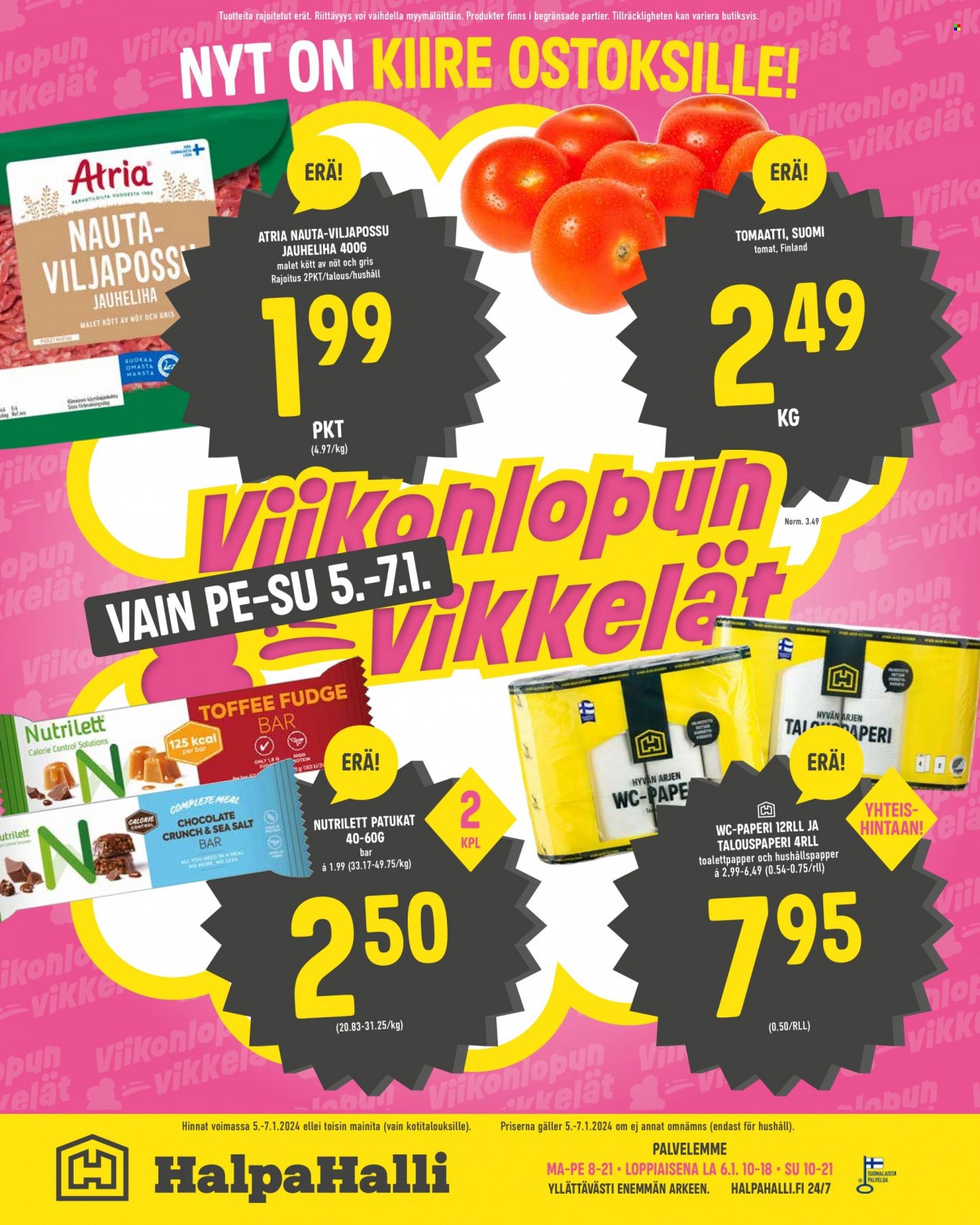 HalpaHalli tarjoukset - 03.01.2024 - 09.01.2024. Sivu 4