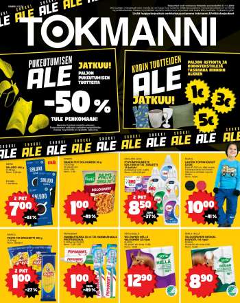 Tokmanni tarjoukset  - 02.01.2024 - 07.01.2024.