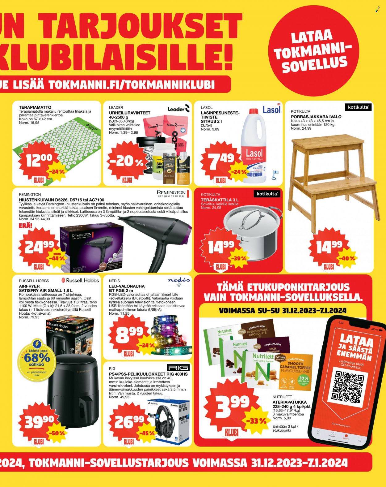 Tokmanni tarjoukset - 02.01.2024 - 07.01.2024. Sivu 9