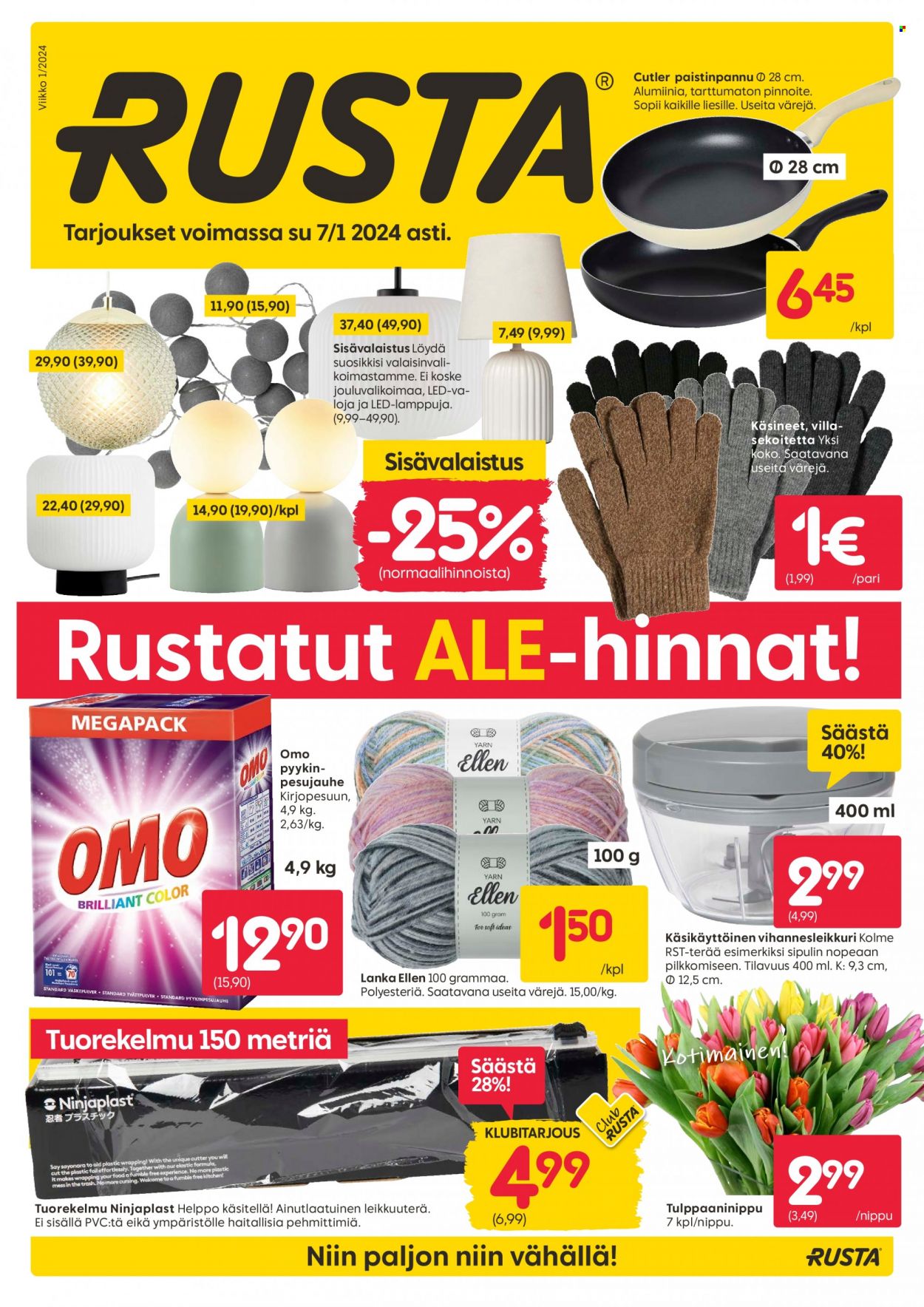 Rusta tarjoukset - 01.01.2024 - 07.01.2024. Sivu 1