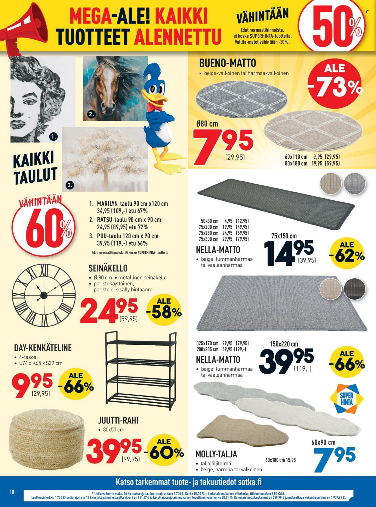 Sotka tarjoukset. Sivu 10