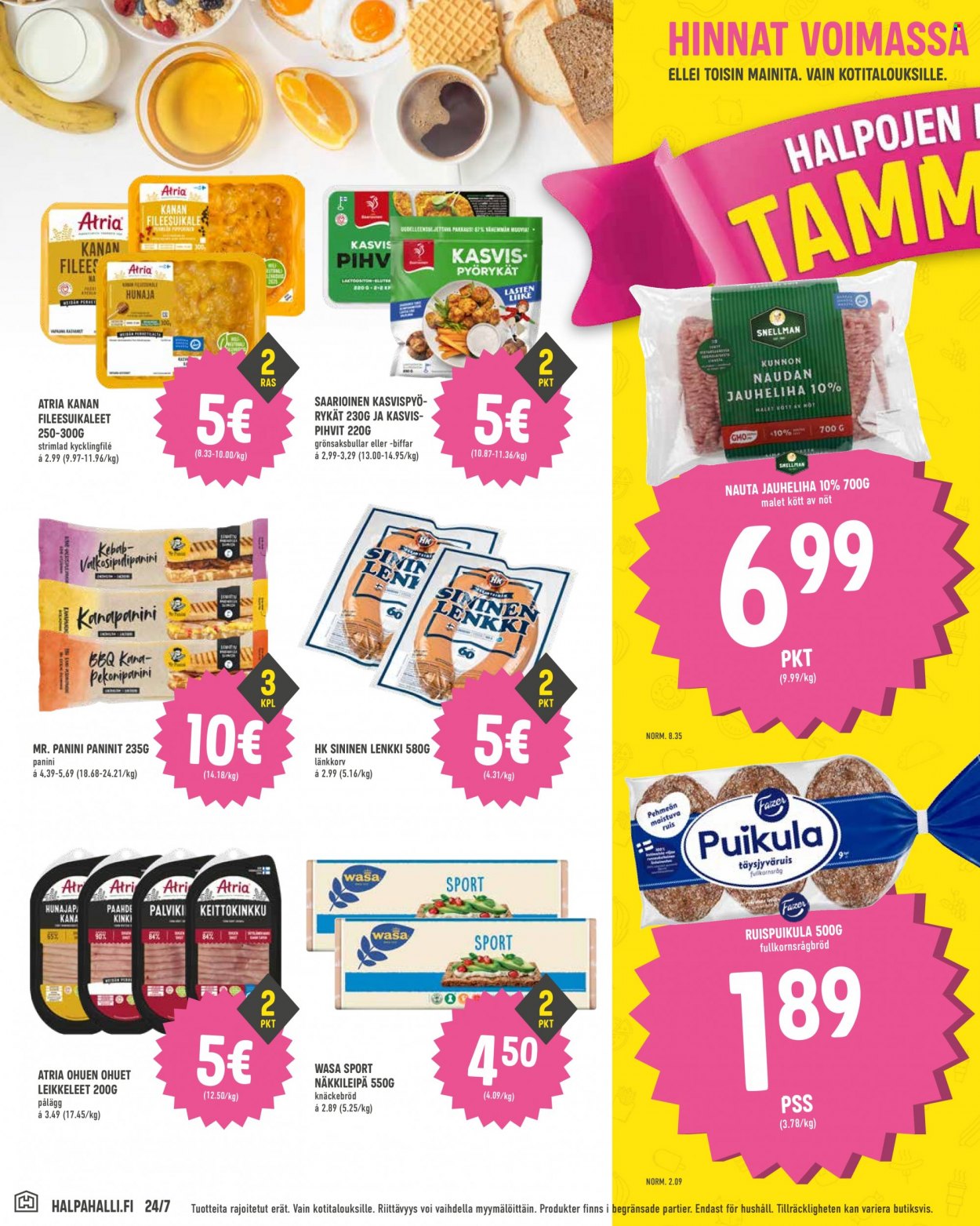 HalpaHalli tarjoukset - 08.01.2024 - 14.01.2024. Sivu 6