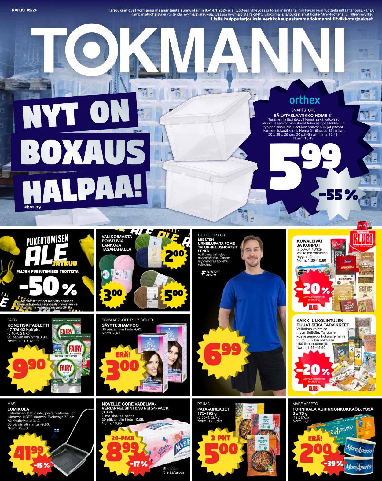 Tokmanni tarjoukset - 08.01.2024 - 14.01.2024. Sivu 1