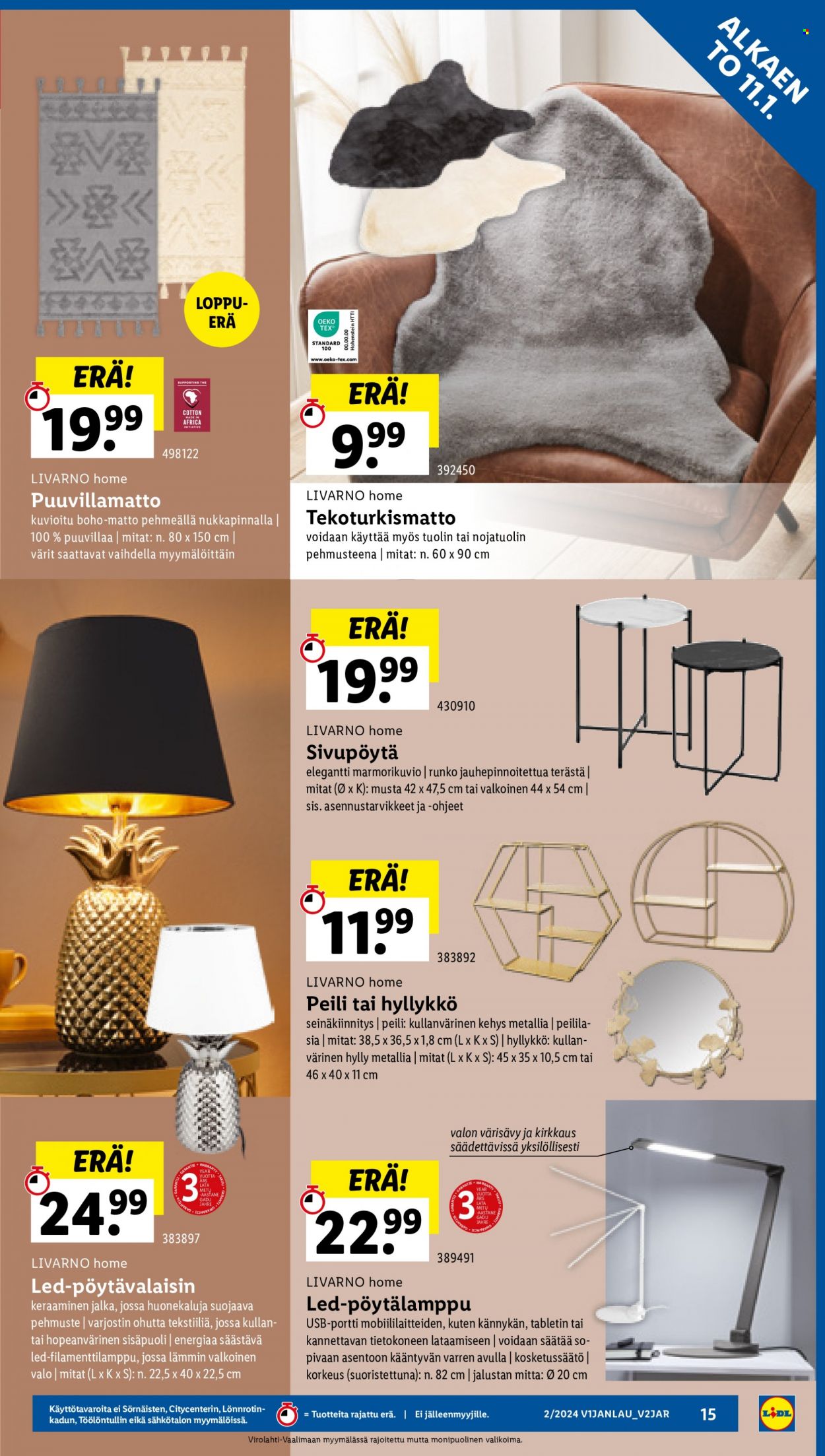 Lidl tarjoukset - 11.01.2024 - 17.01.2024. Sivu 17