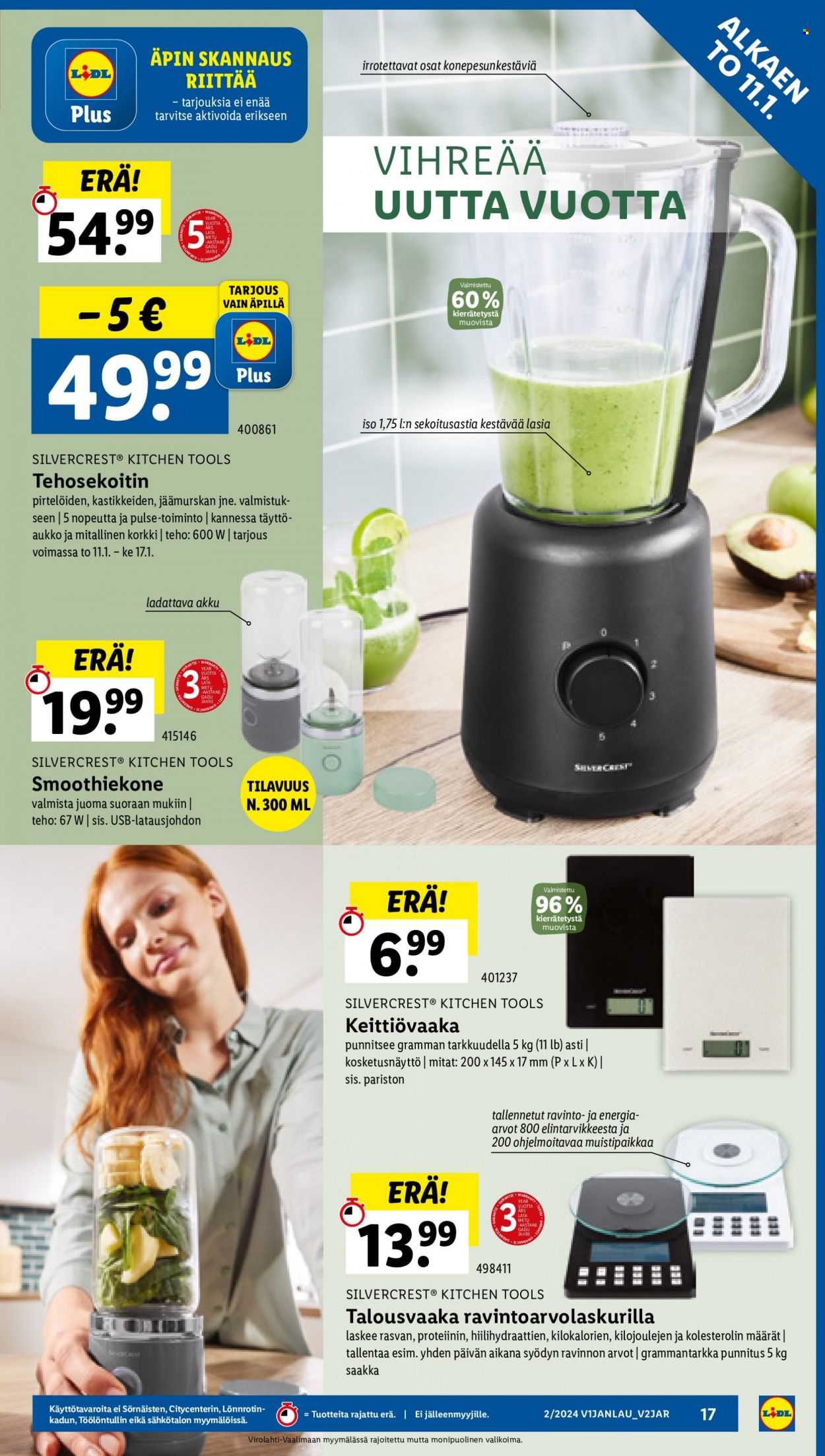 Lidl tarjoukset - 11.01.2024 - 17.01.2024. Sivu 19