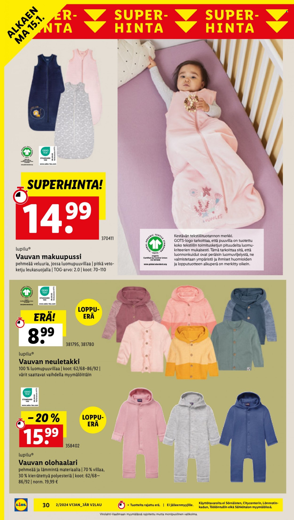 Lidl tarjoukset - 11.01.2024 - 17.01.2024. Sivu 34
