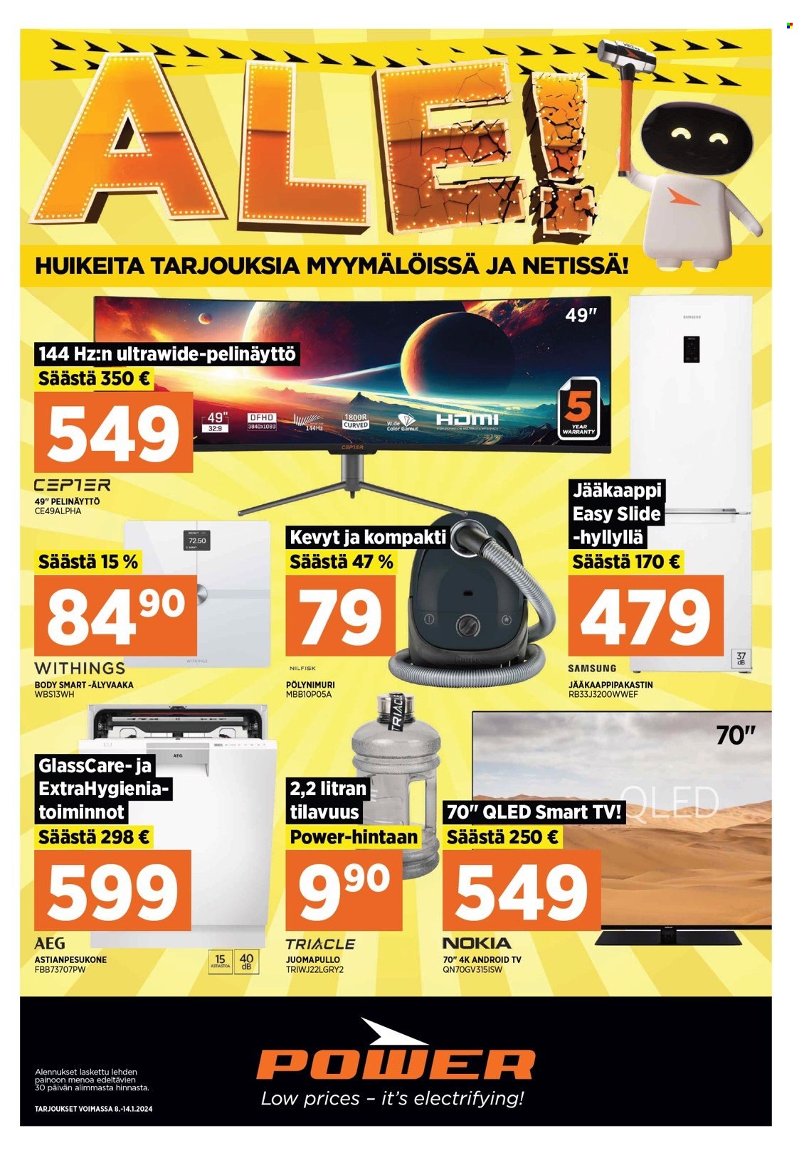 Power tarjoukset - 08.01.2024 - 14.01.2024. Sivu 1