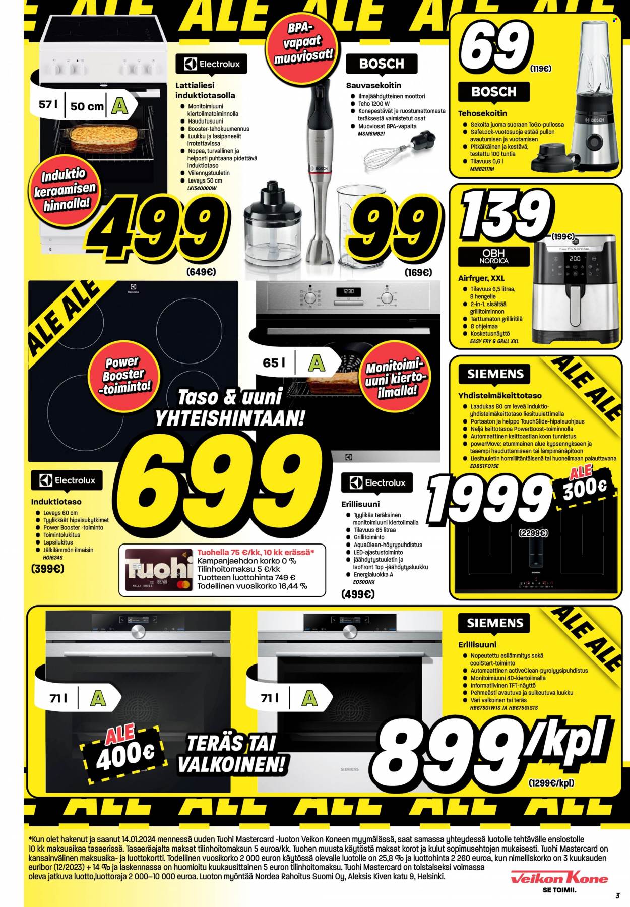 Veikon Kone tarjoukset - 08.01.2024 - 14.01.2024. Sivu 3