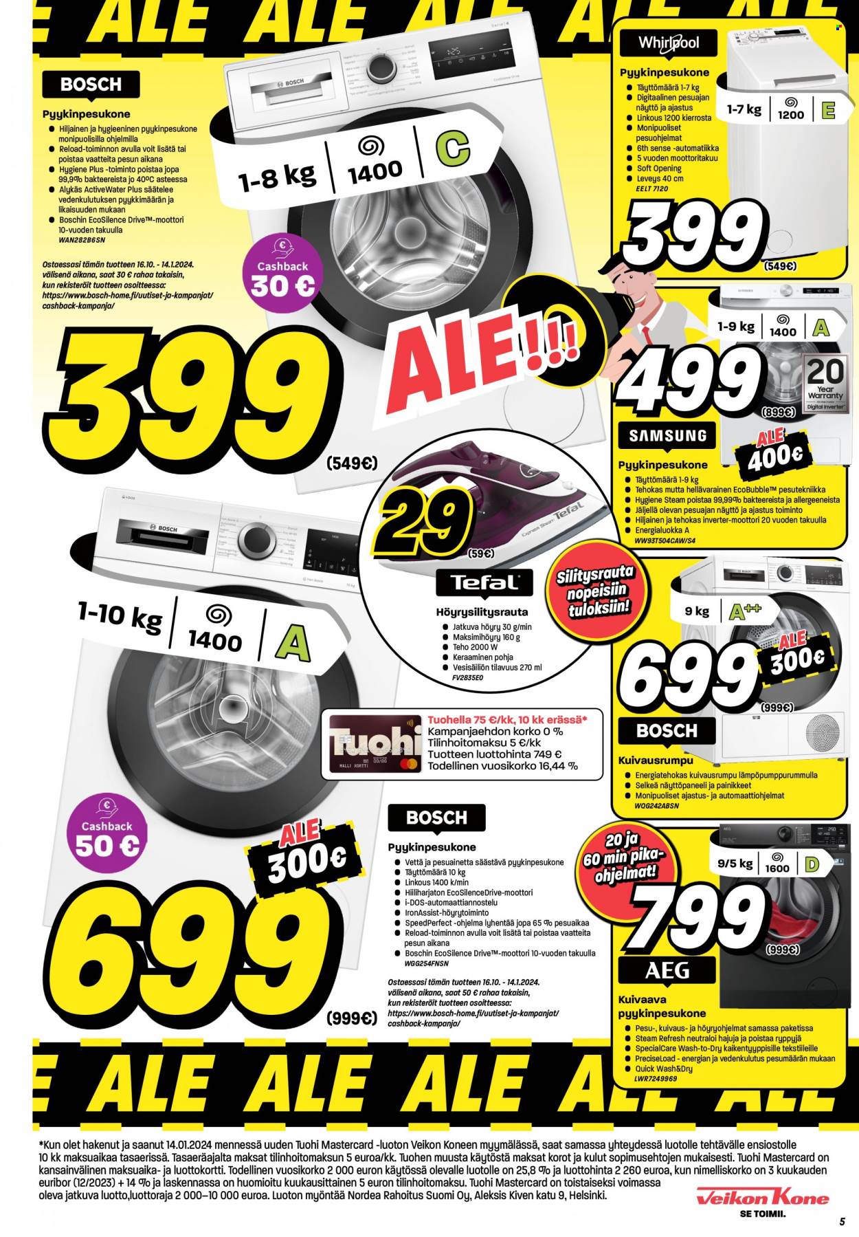 Veikon Kone tarjoukset - 08.01.2024 - 14.01.2024. Sivu 5