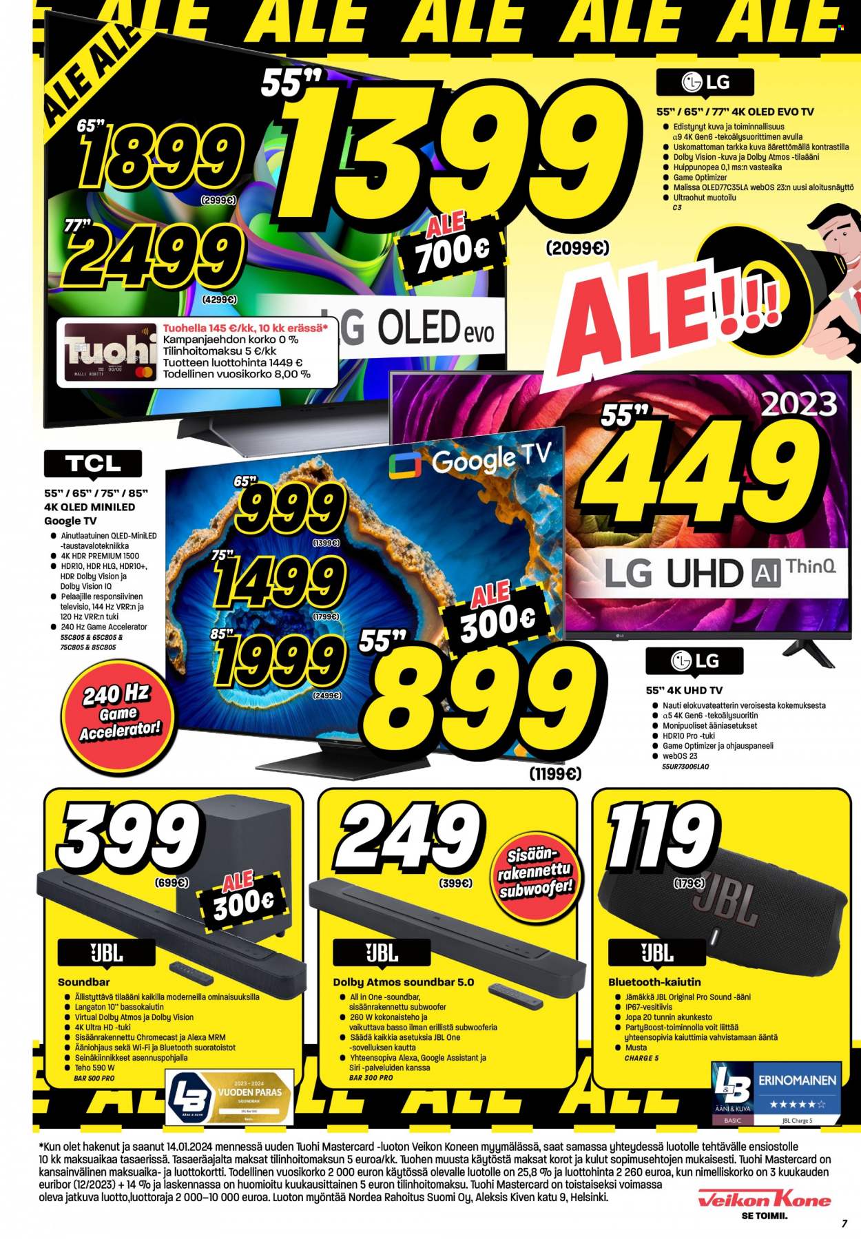 Veikon Kone tarjoukset - 08.01.2024 - 14.01.2024. Sivu 7