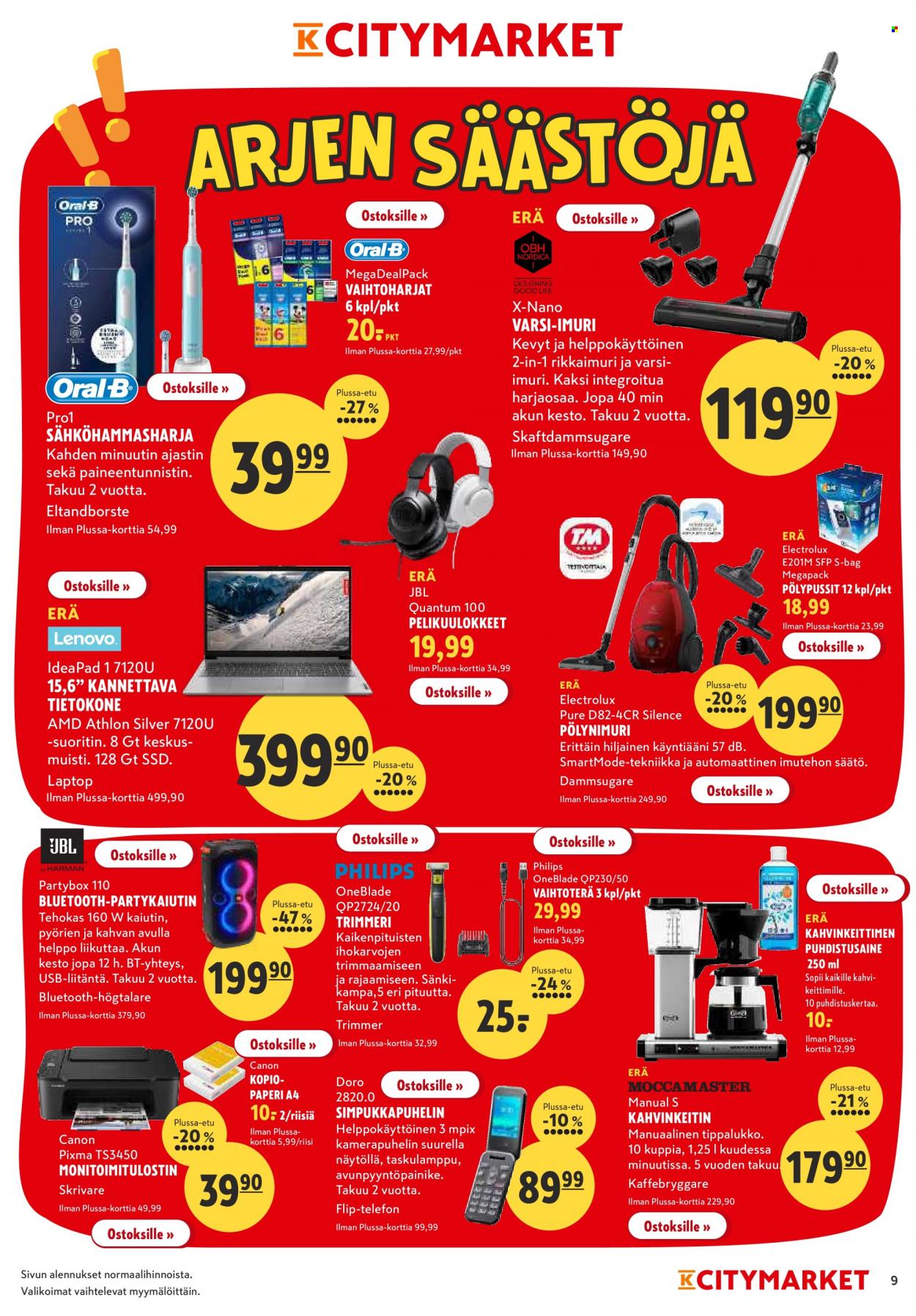 K-citymarket tarjoukset - 11.01.2024 - 21.01.2024. Sivu 9