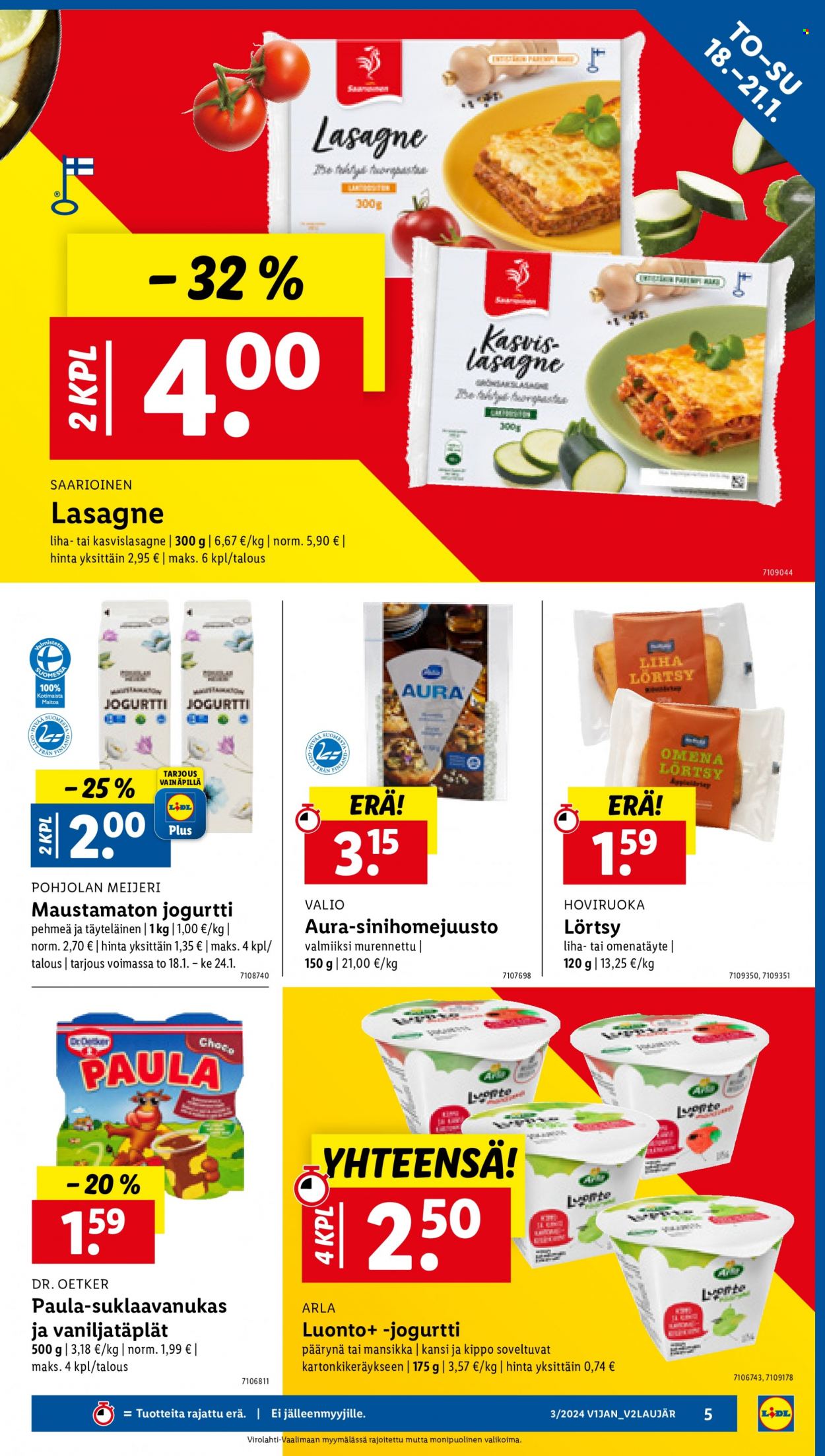 Lidl tarjoukset - 18.01.2024 - 24.01.2024. Sivu 7