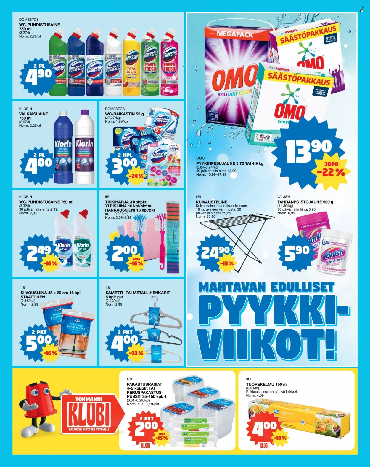 Tokmanni tarjoukset - 15.01.2024 - 21.01.2024. Sivu 9