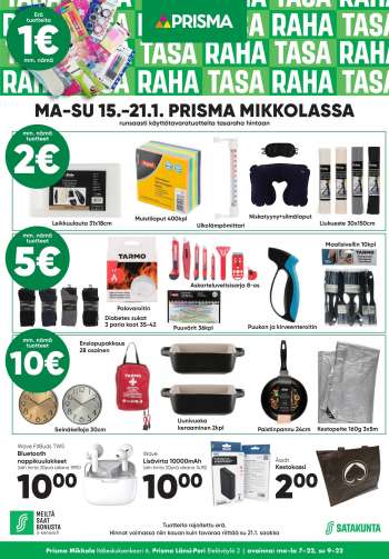 Prisma tarjoukset  - 15.01.2024 - 21.01.2024.