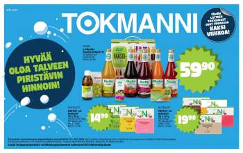 Tokmanni tarjoukset  - 15.01.2024 - 28.01.2024.