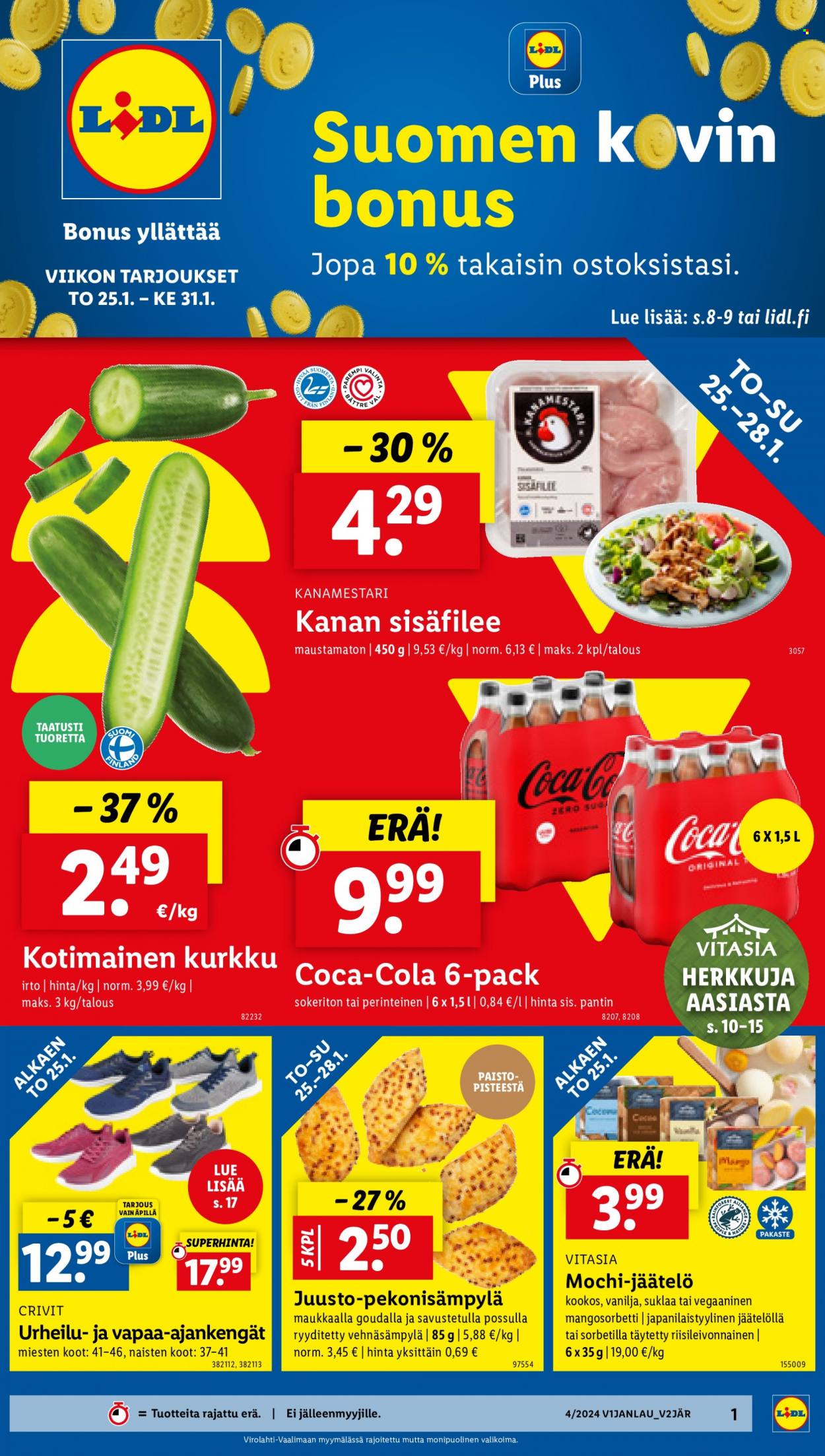 Lidl tarjoukset - 25.01.2024 - 31.01.2024. Sivu 1