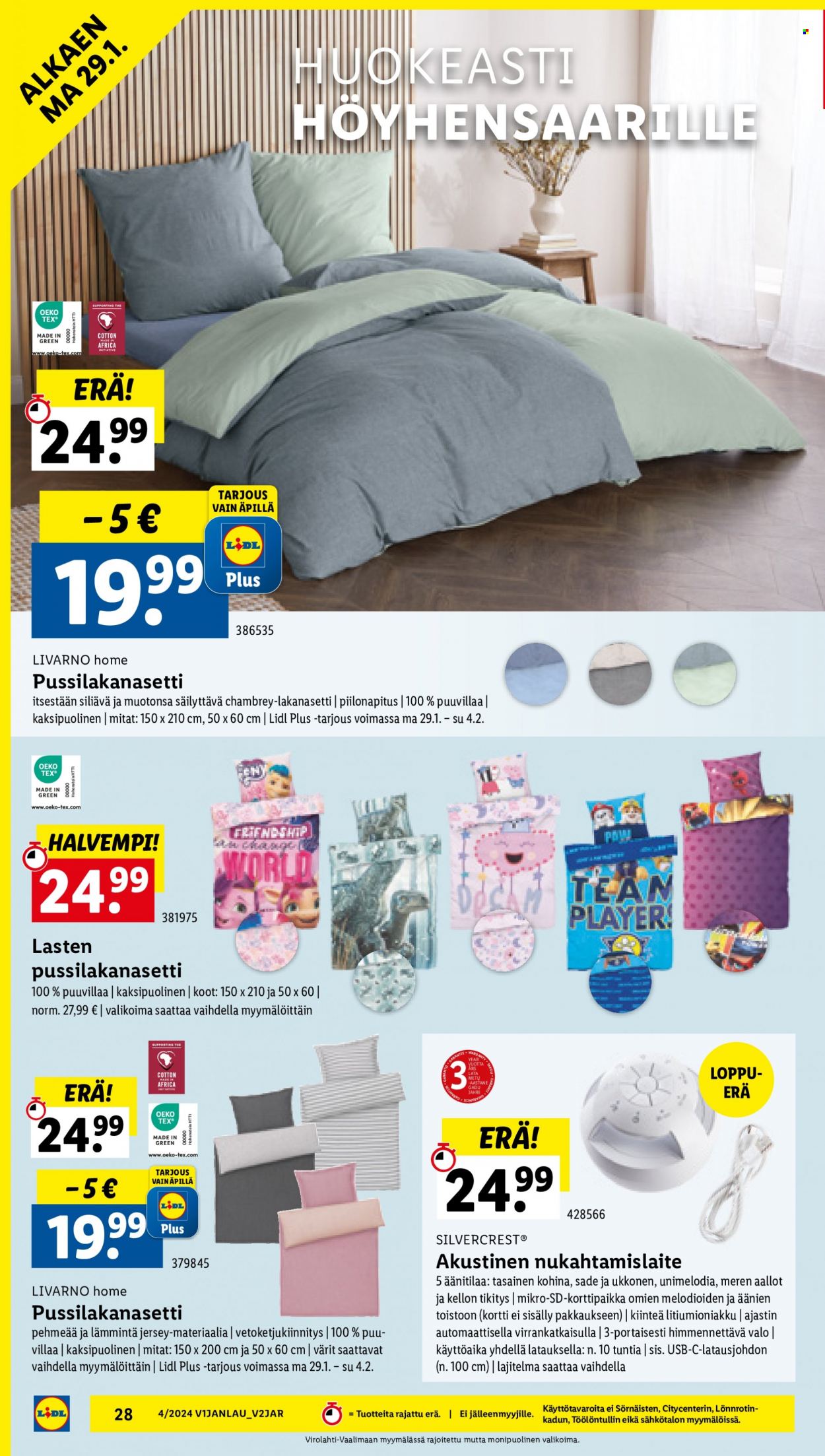 Lidl tarjoukset - 25.01.2024 - 31.01.2024. Sivu 32