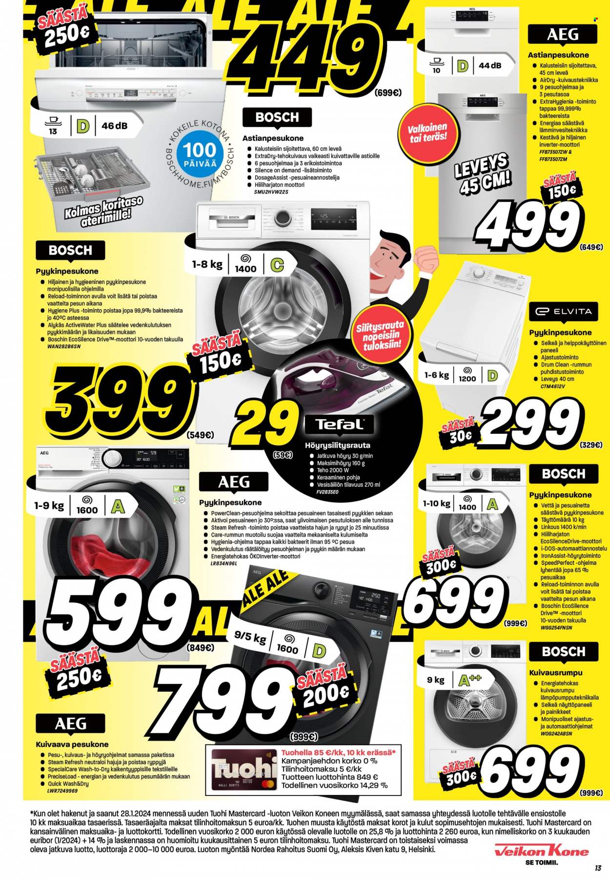 Veikon Kone tarjoukset - 22.01.2024 - 28.01.2024. Sivu 13