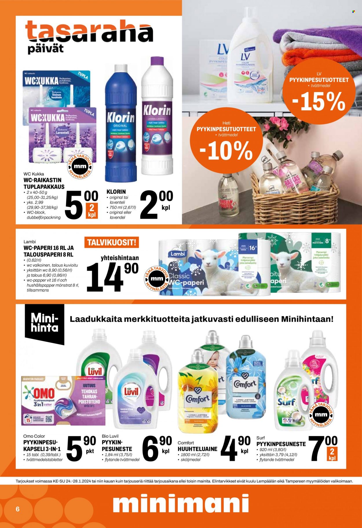 Minimani tarjoukset - 24.01.2024 - 28.01.2024. Sivu 6