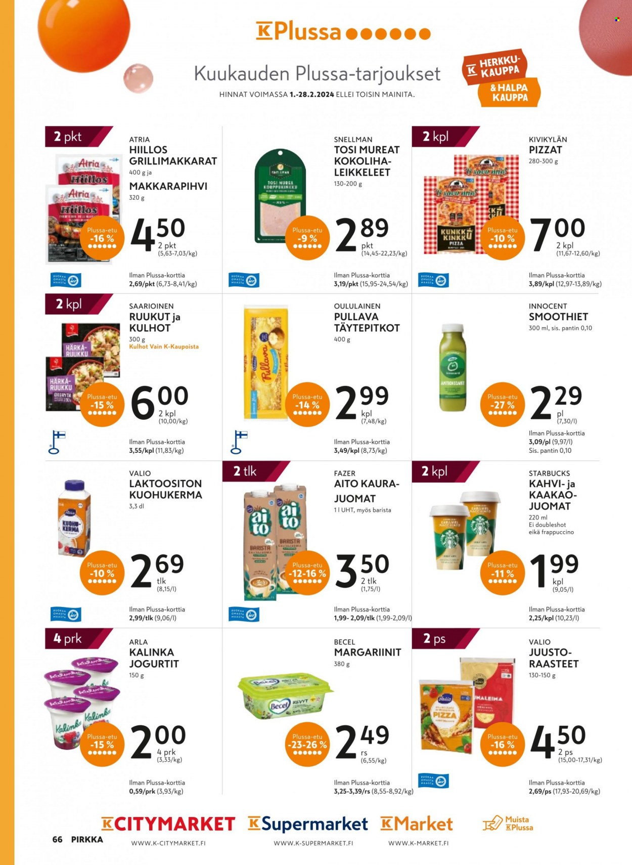 K-market tarjoukset - 24.01.2024 - 27.02.2024. Sivu 66