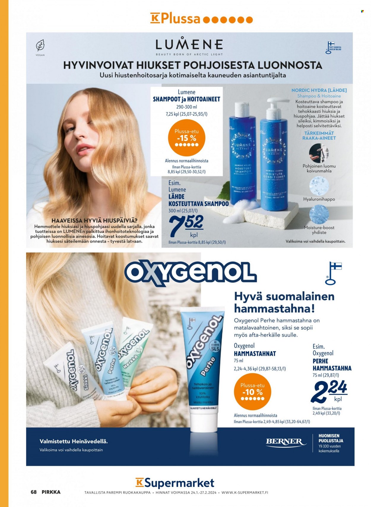 K-market tarjoukset - 24.01.2024 - 27.02.2024. Sivu 68