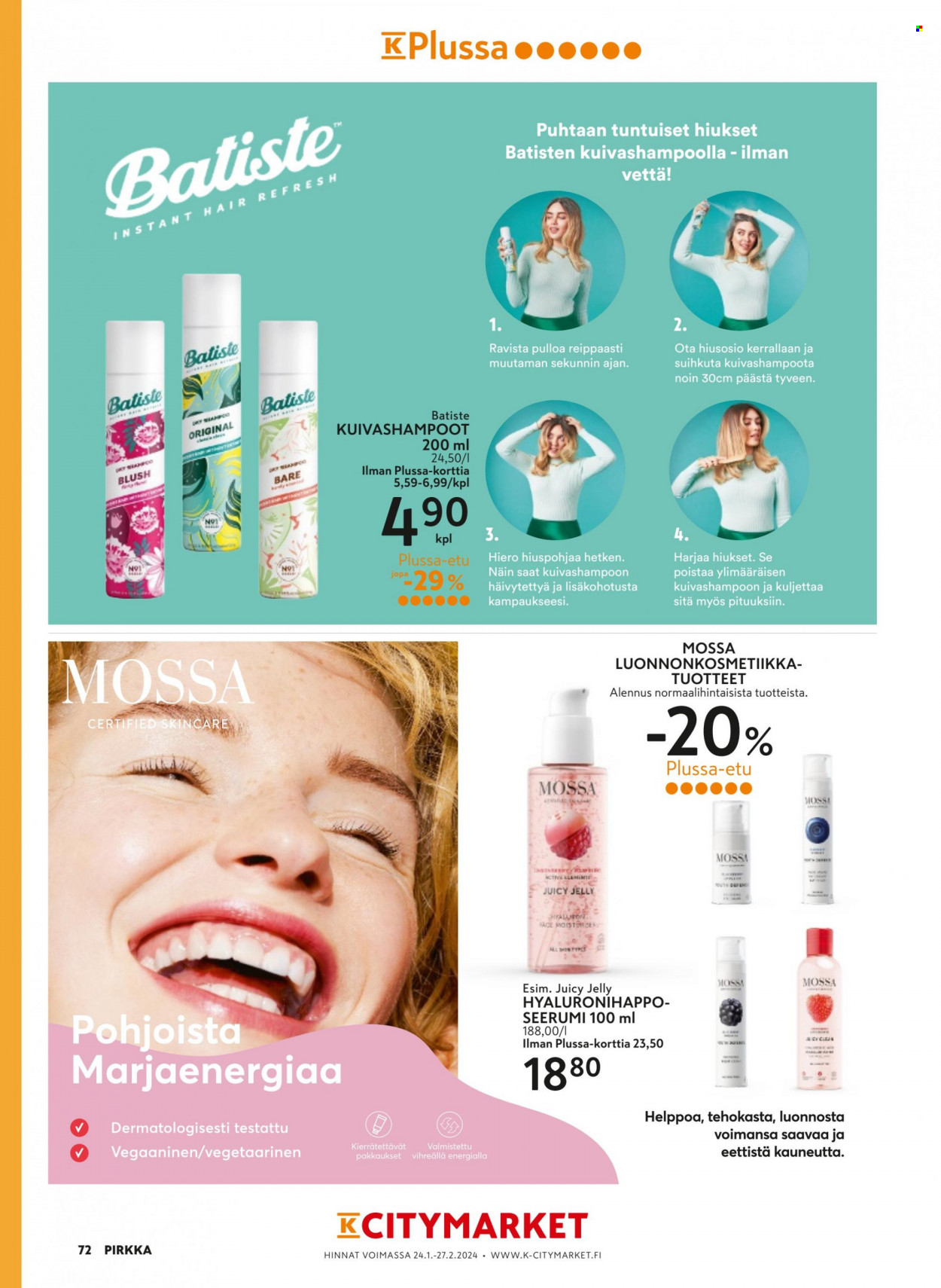 K-market tarjoukset - 24.01.2024 - 27.02.2024. Sivu 72