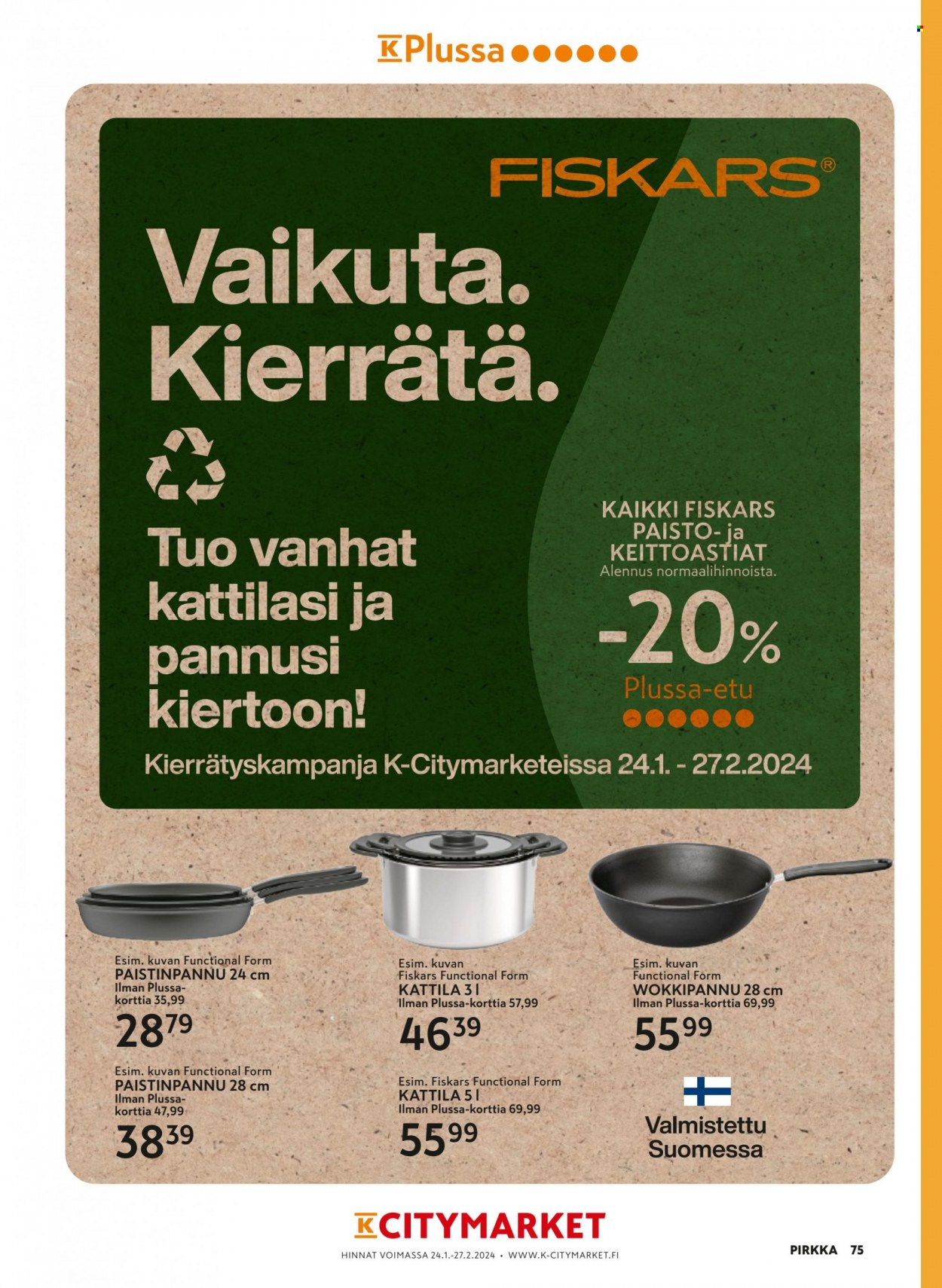 K-market tarjoukset - 24.01.2024 - 27.02.2024. Sivu 75