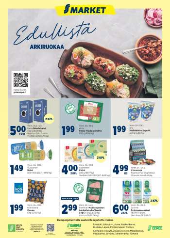 S-market tarjoukset  - 24.01.2024 - 28.01.2024.
