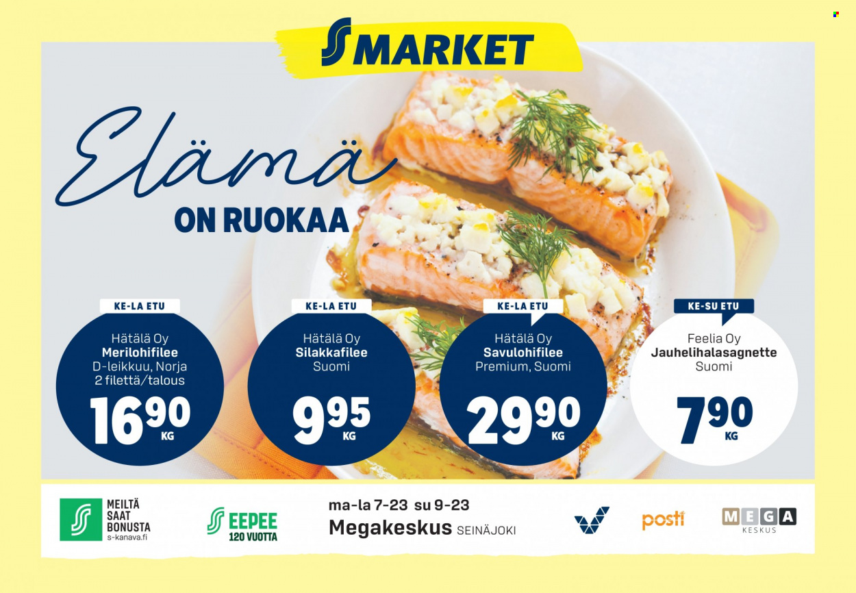 S-market tarjoukset - 24.01.2024 - 28.01.2024. Sivu 1