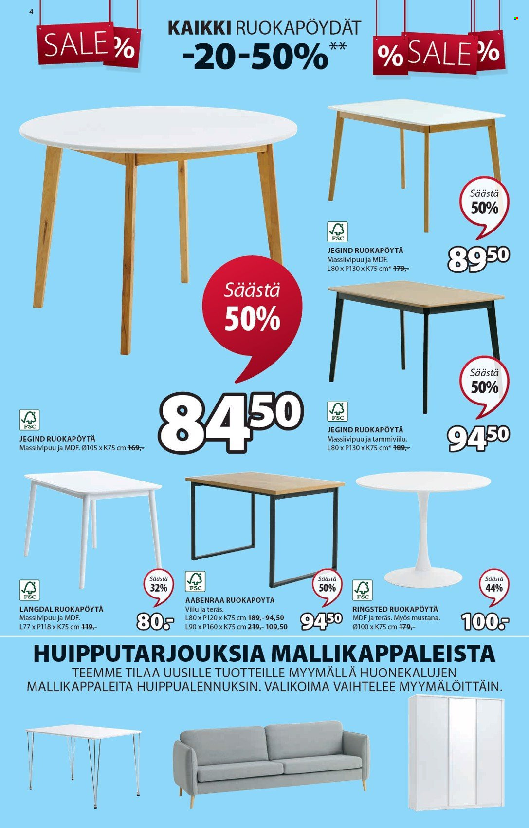 JYSK tarjoukset - 24.01.2024 - 28.01.2024. Sivu 5
