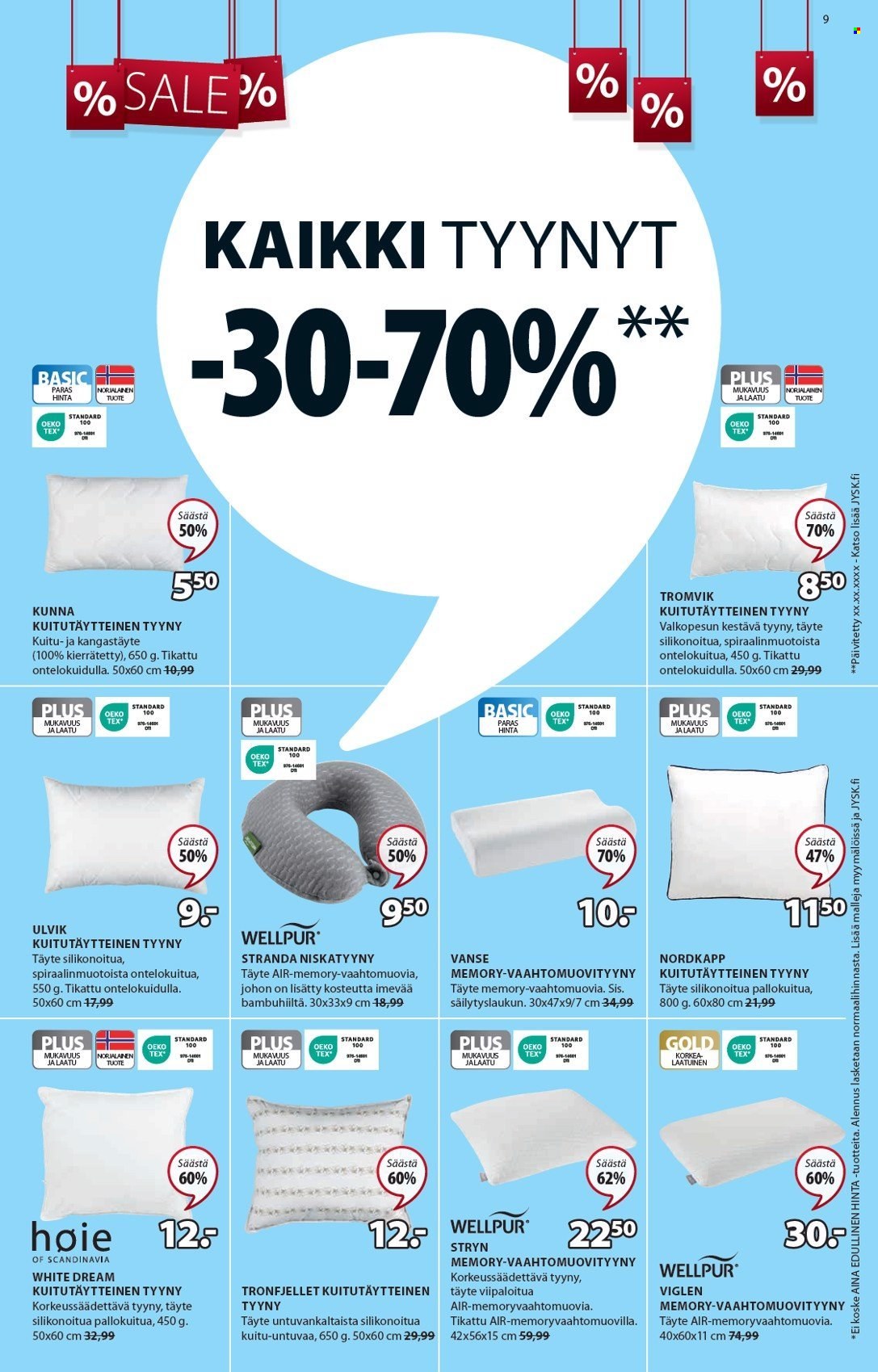 JYSK tarjoukset - 24.01.2024 - 28.01.2024. Sivu 10
