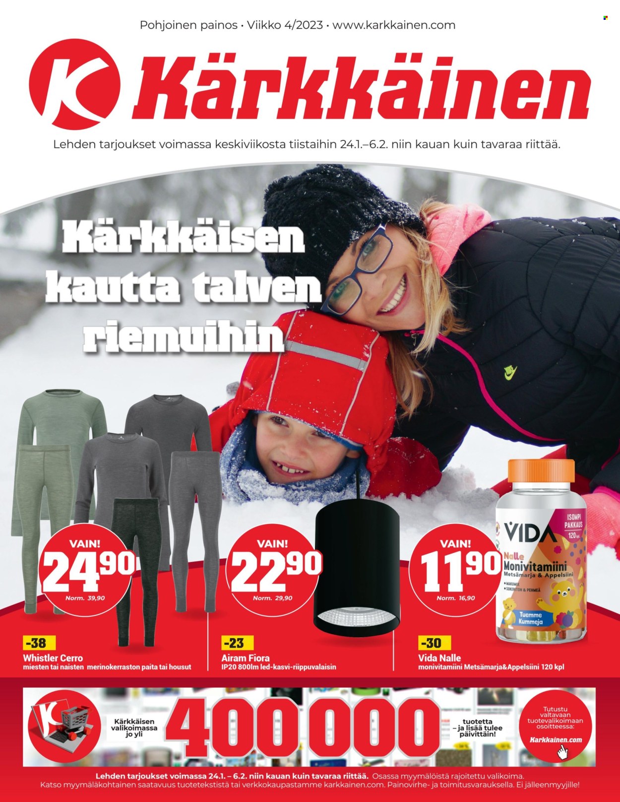 Kärkkäinen tarjoukset - 24.01.2024 - 06.02.2024. Sivu 1