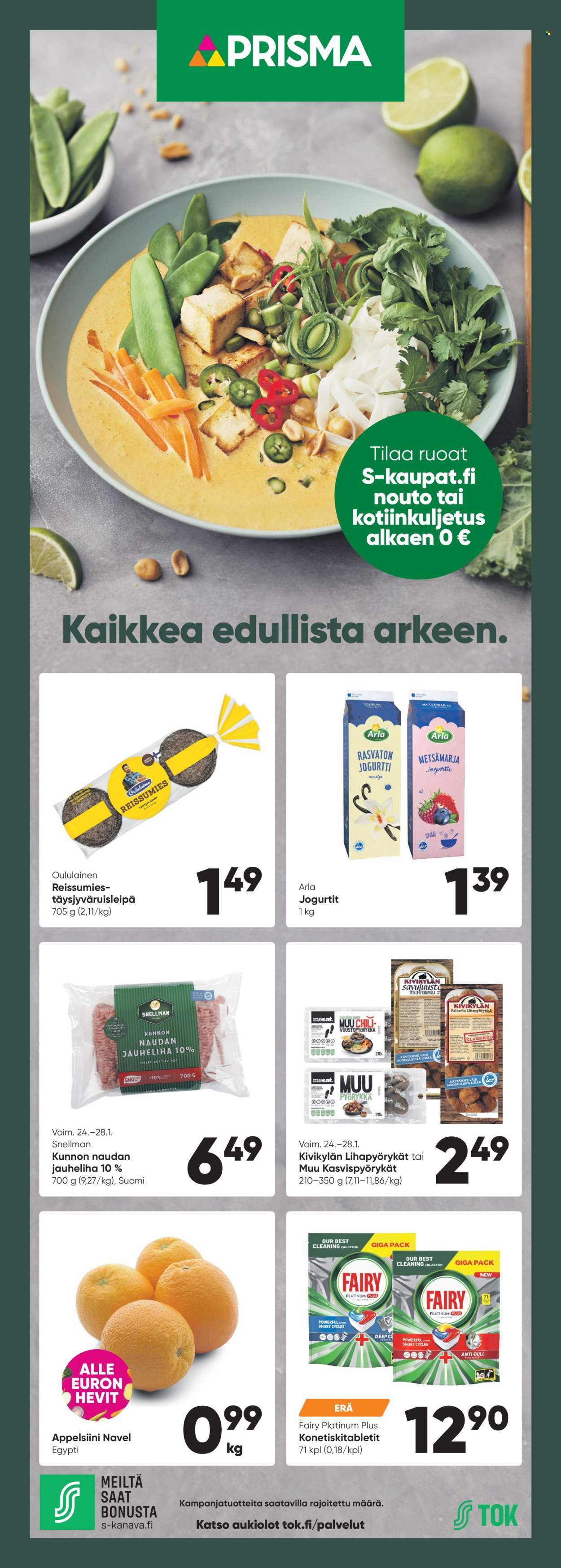 Prisma tarjoukset - 24.01.2024 - 28.01.2024. Sivu 1