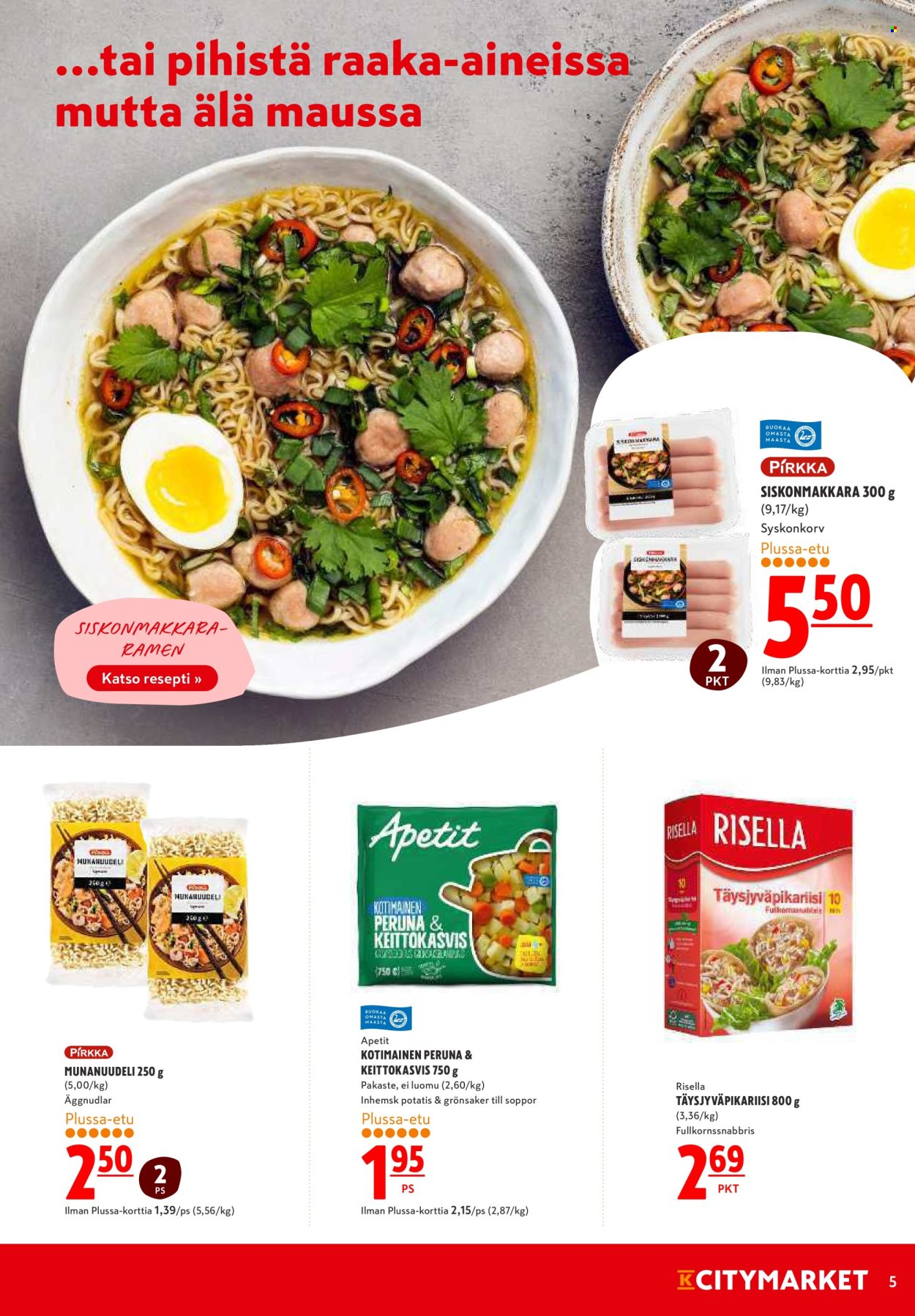 K-citymarket tarjoukset - 25.01.2024 - 31.01.2024. Sivu 5