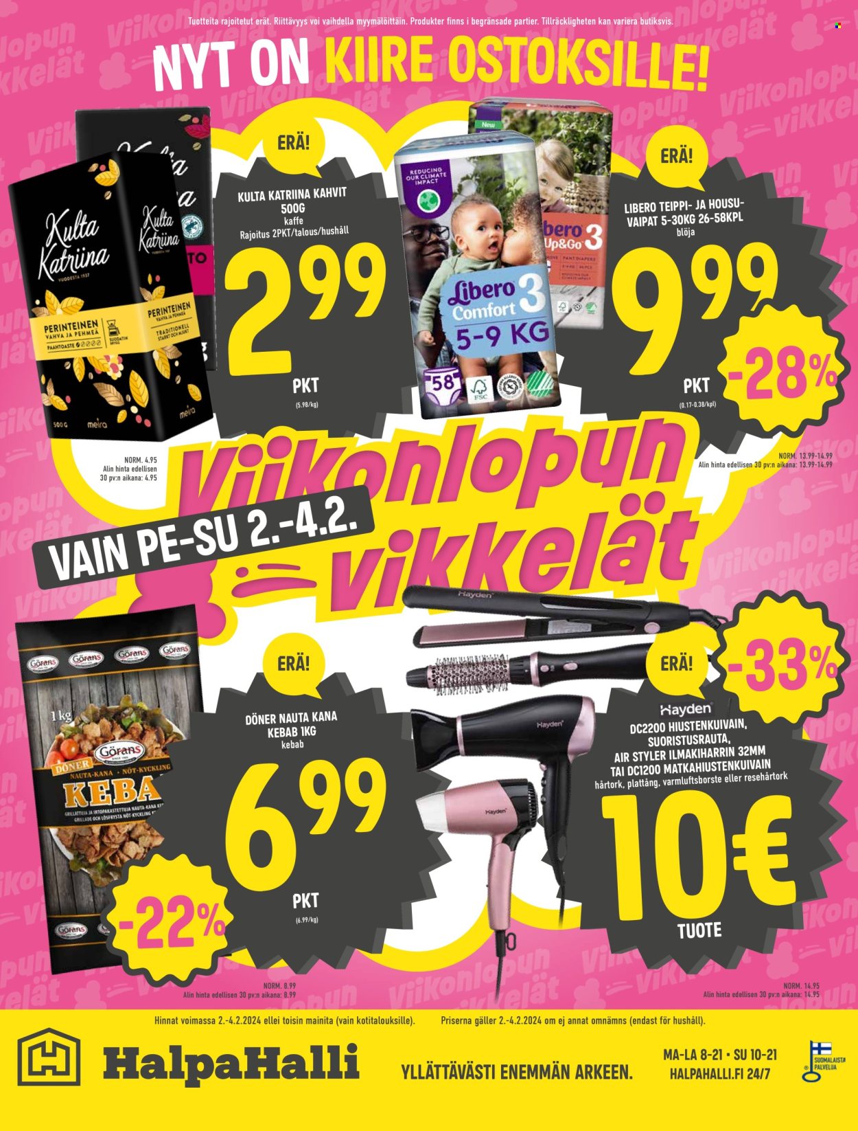 HalpaHalli tarjoukset - 29.01.2024 - 04.02.2024. Sivu 8