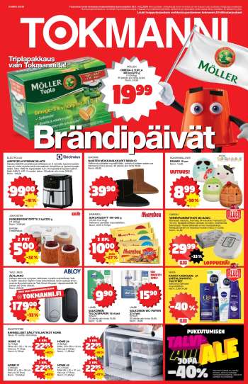 Tokmanni tarjoukset  - 29.01.2024 - 04.02.2024.