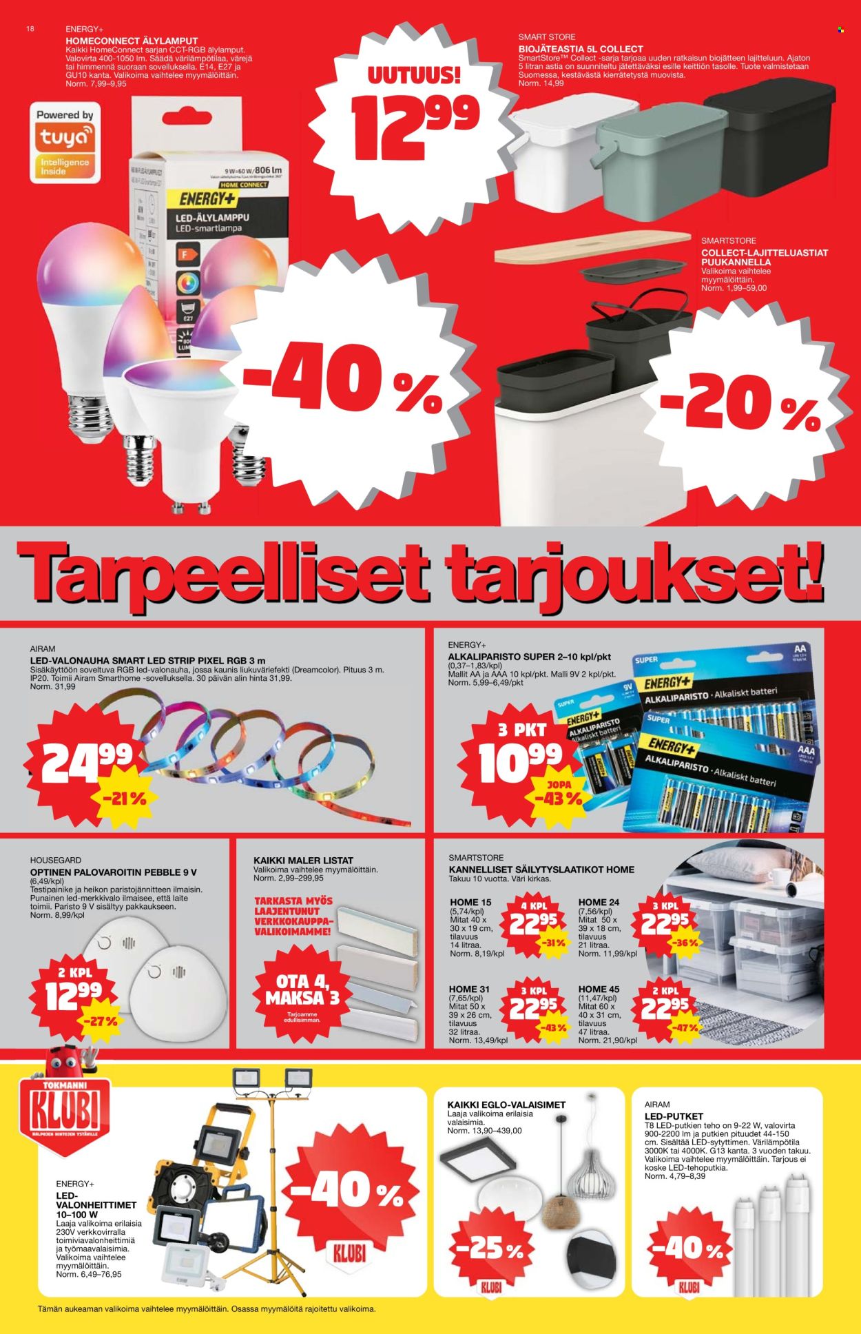Tokmanni tarjoukset - 29.01.2024 - 04.02.2024. Sivu 18