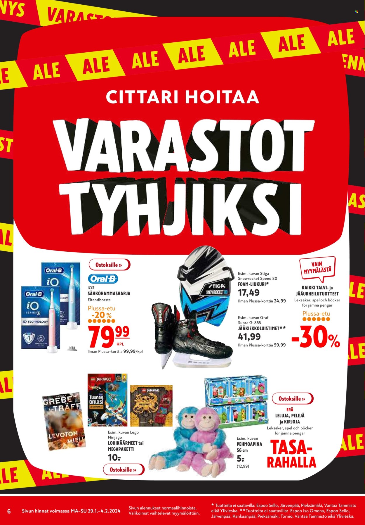 K-citymarket tarjoukset - 29.01.2024 - 04.02.2024. Sivu 6
