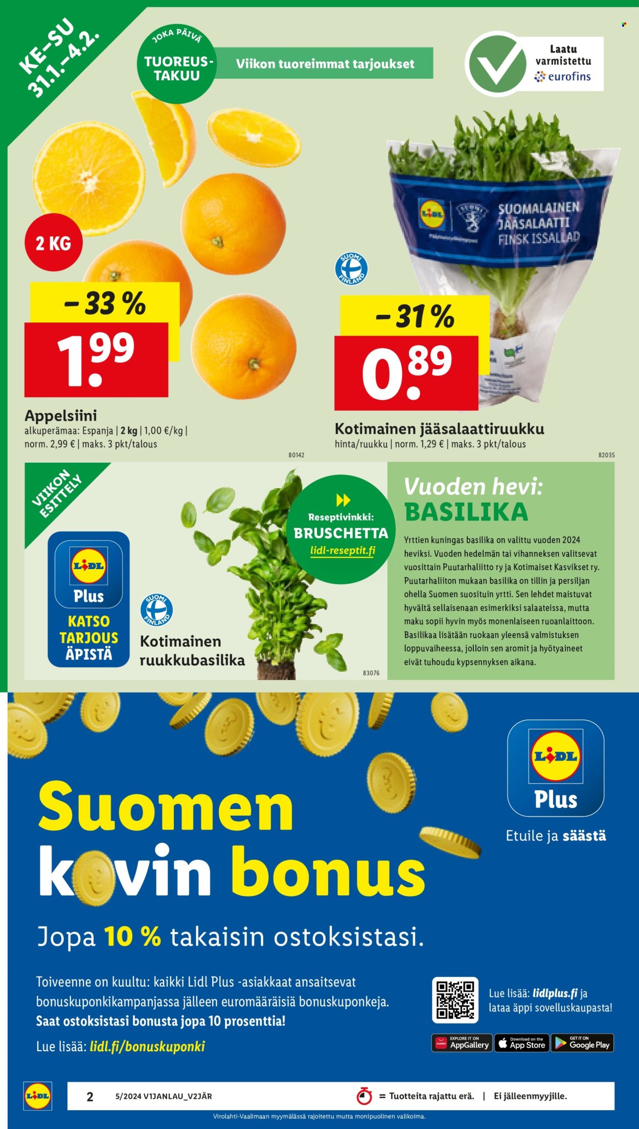 Lidl tarjoukset - 31.01.2024 - 07.02.2024. Sivu 4