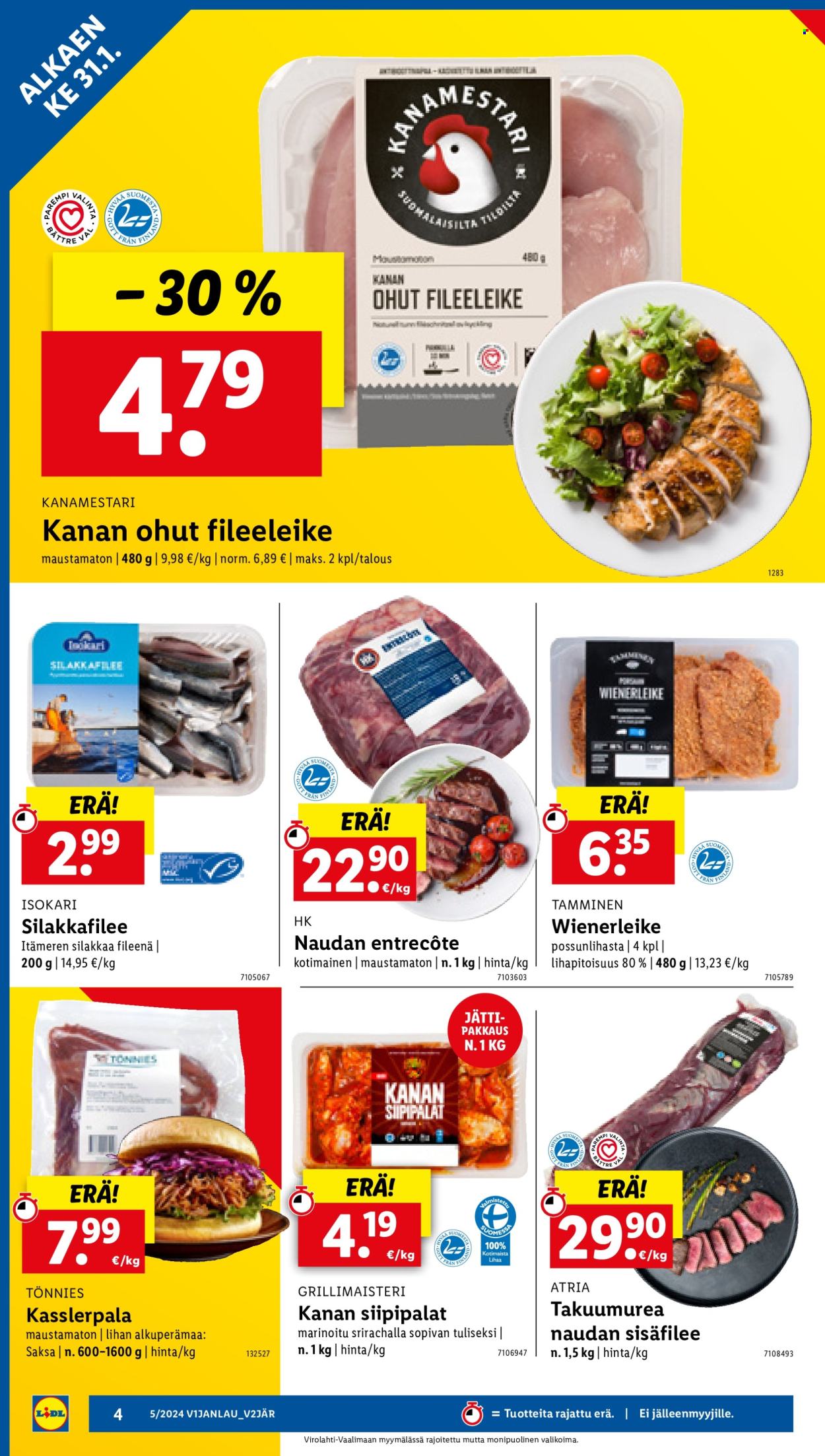 Lidl tarjoukset - 31.01.2024 - 07.02.2024. Sivu 6