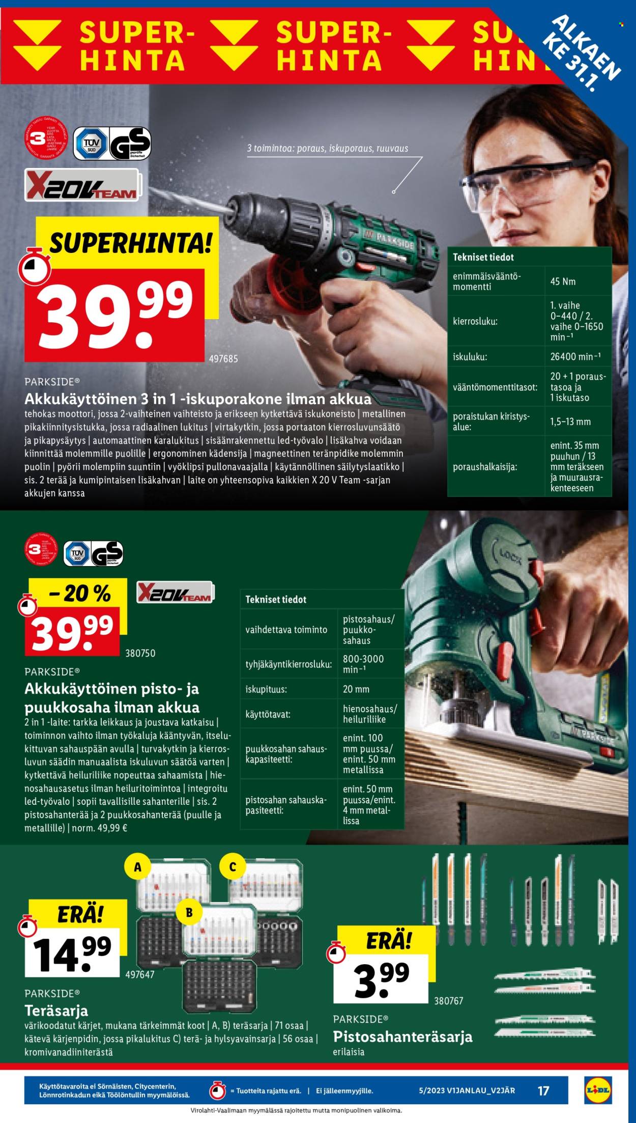 Lidl tarjoukset - 31.01.2024 - 07.02.2024. Sivu 19