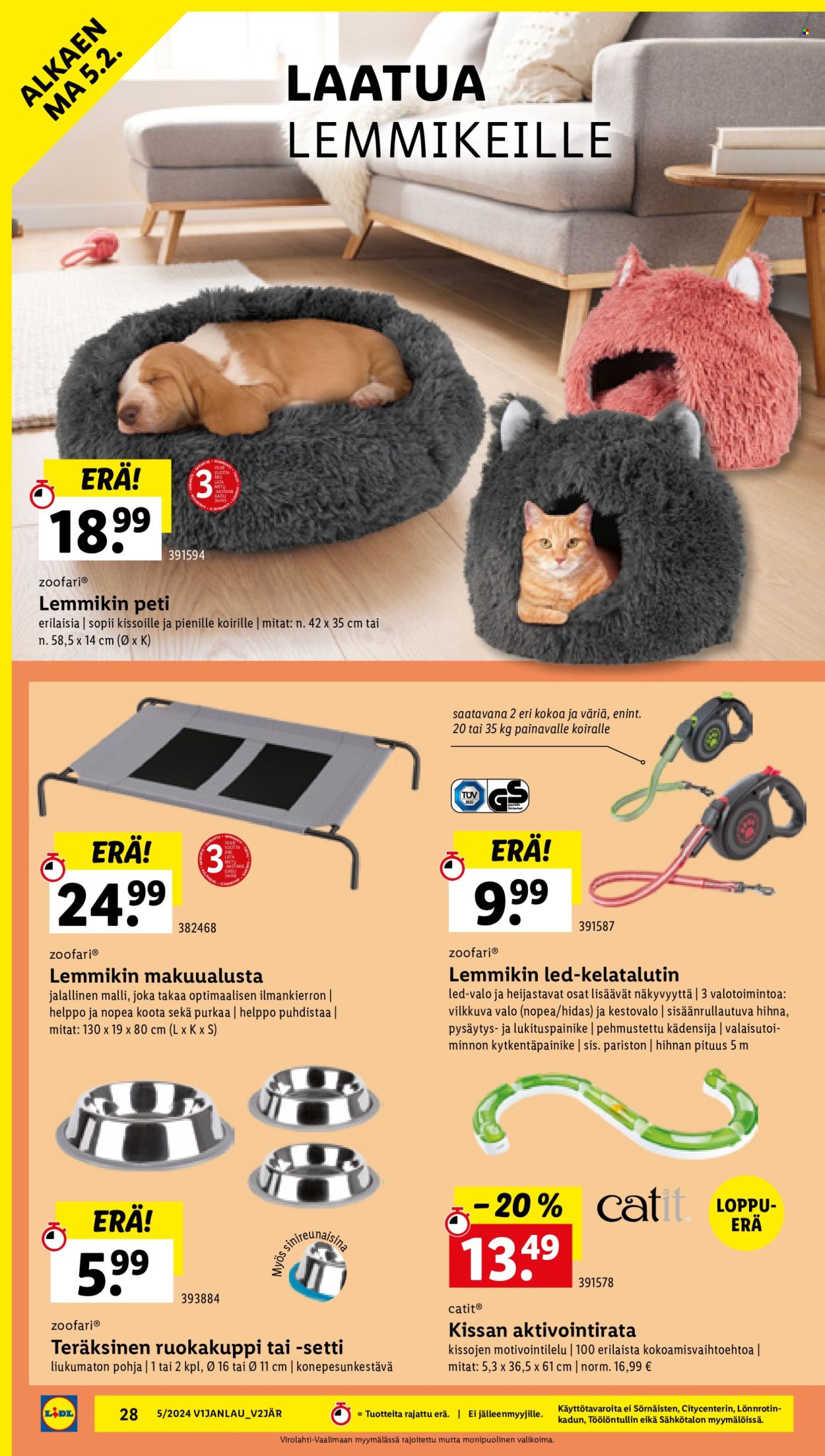 Lidl tarjoukset - 31.01.2024 - 07.02.2024. Sivu 32