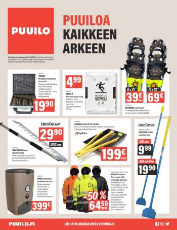 Puuilo tarjoukset  - 29.01.2024 - 18.02.2024.