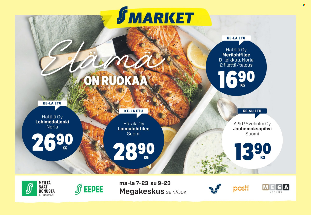 S-market tarjoukset - 31.01.2024 - 04.02.2024. Sivu 1