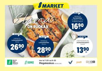 S-market tarjoukset  - 31.01.2024 - 04.02.2024.