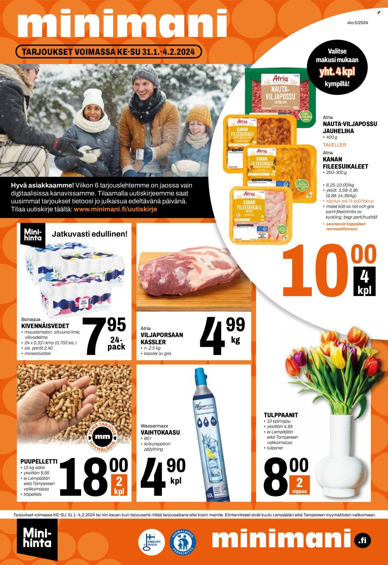 Minimani tarjoukset - 31.01.2024 - 04.02.2024. Sivu 1