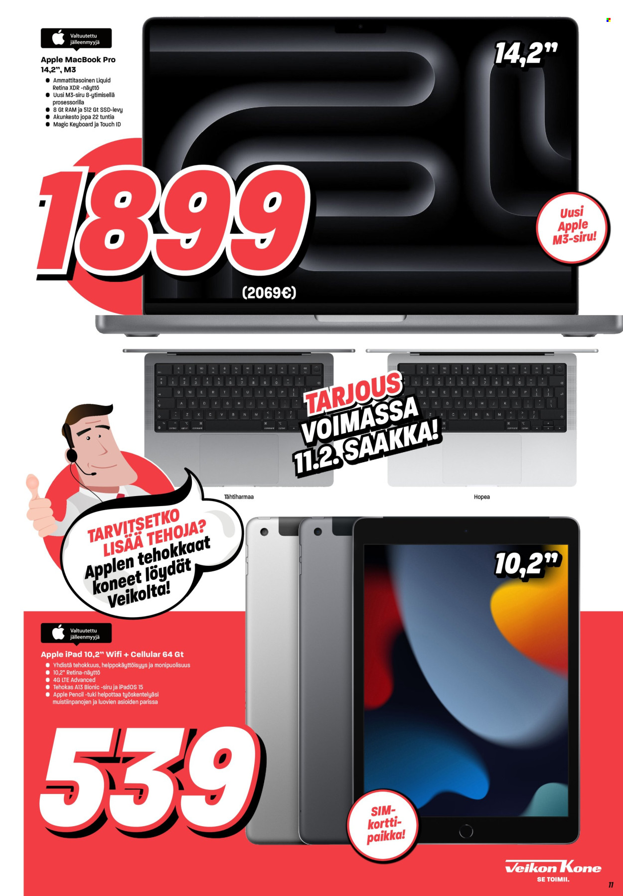 Veikon Kone tarjoukset - 05.02.2024 - 11.02.2024. Sivu 11