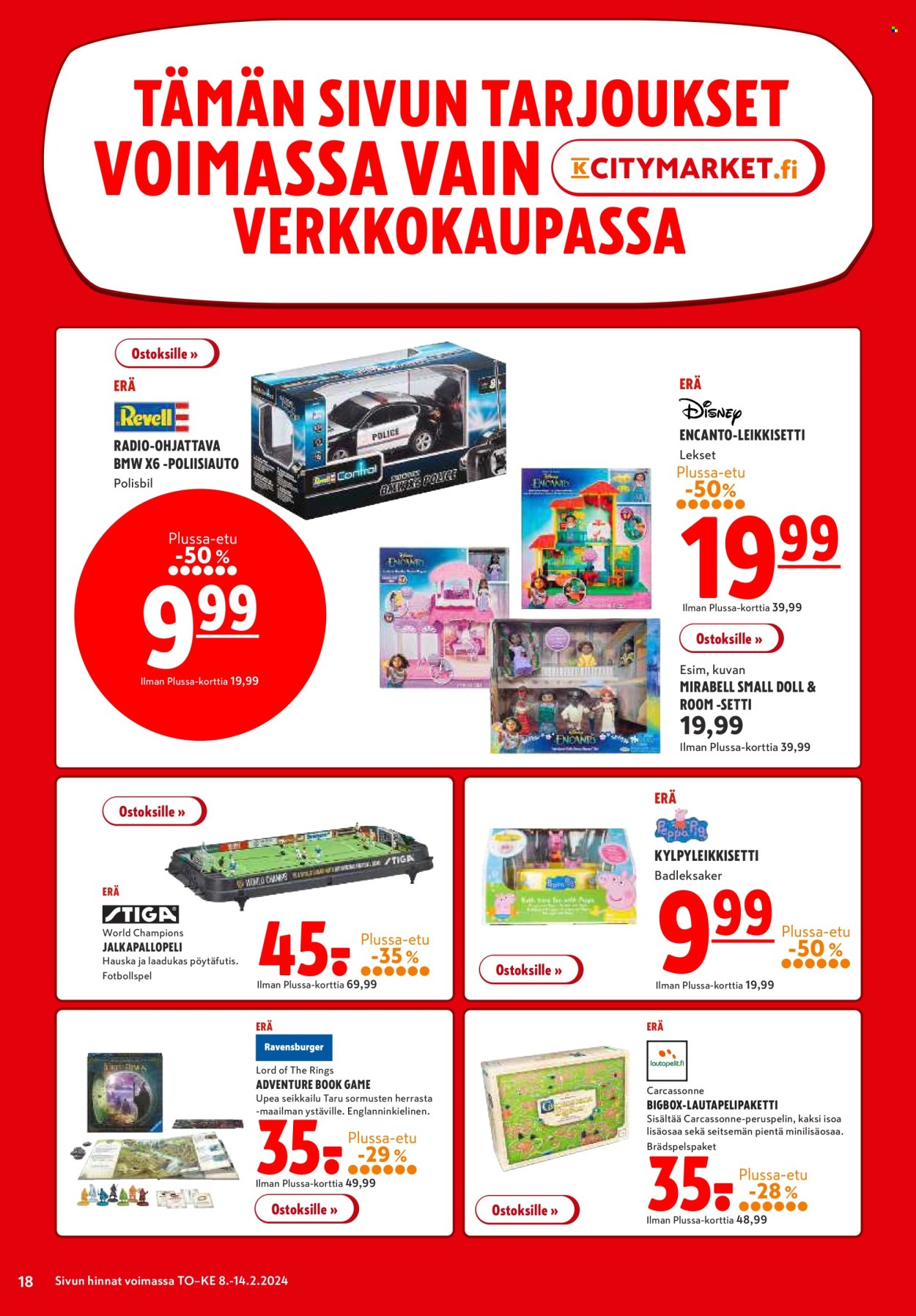 K-citymarket tarjoukset - 08.02.2024 - 14.02.2024. Sivu 18